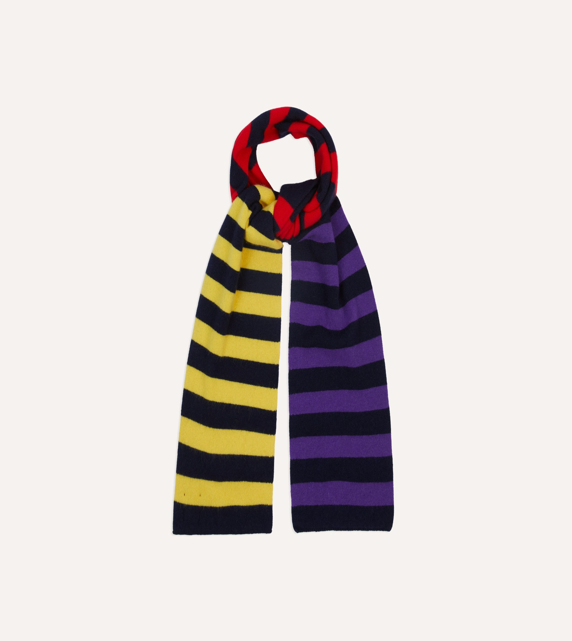 Multi Stripe Geelongora Tubular Scarf - Image 4