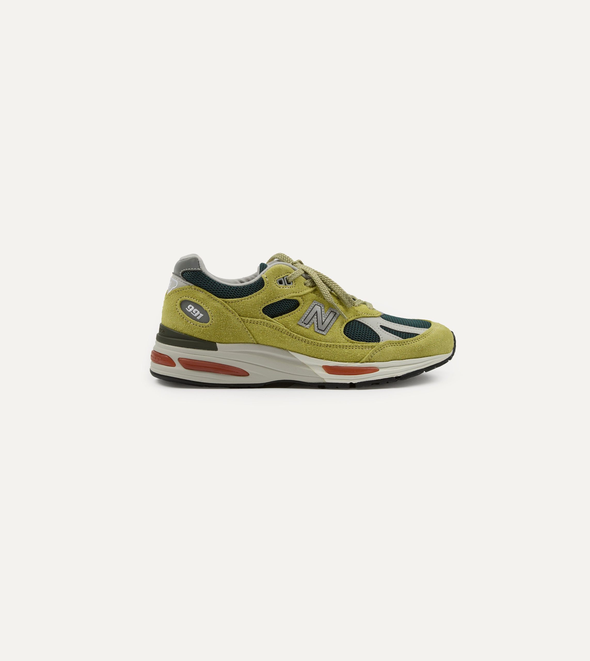New Balance 'Grape Sorbet' Beechnut Made in UK 991v2 Trainers - Image 7