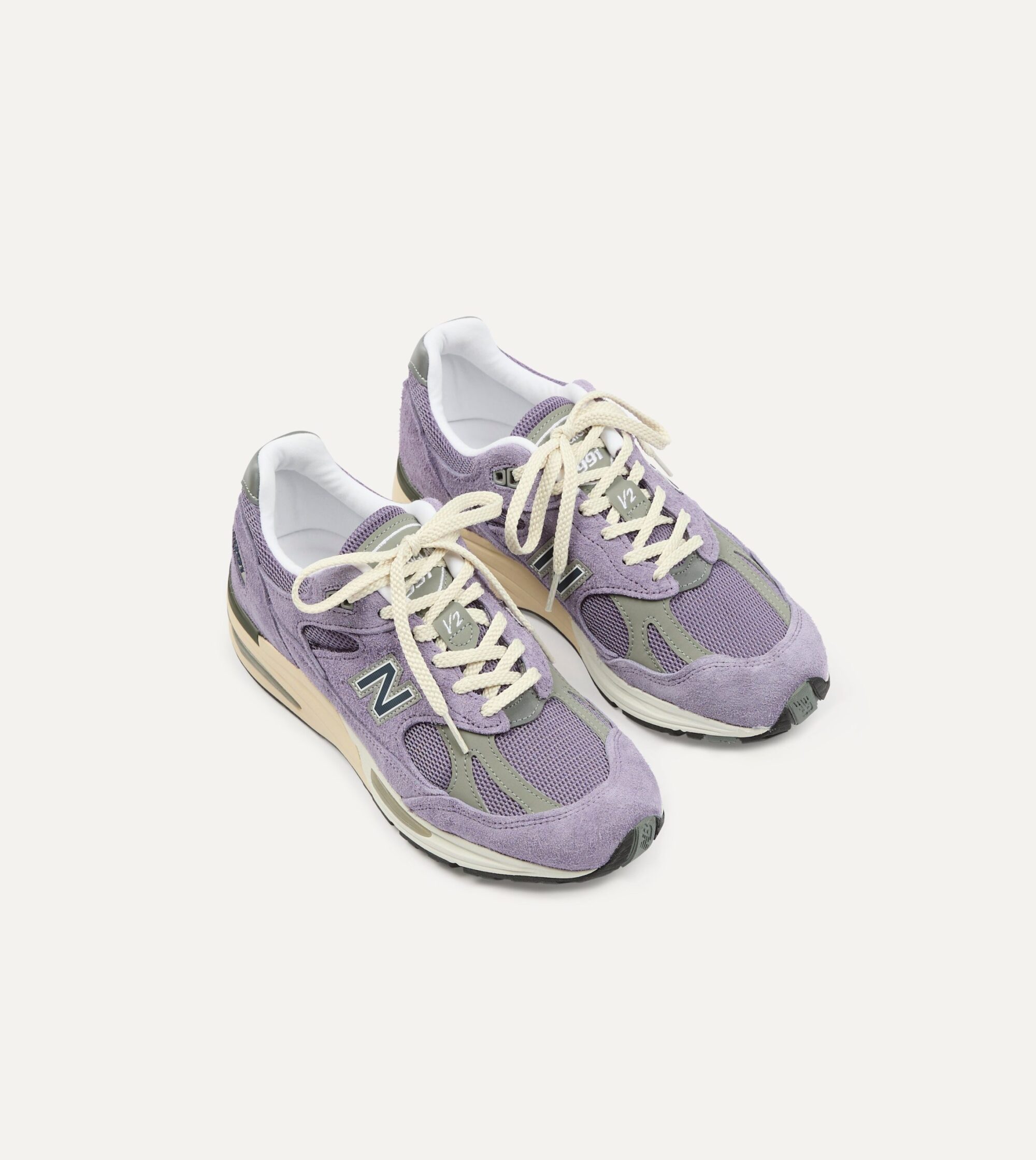 New Balance Purple Sage 'Grounded Pastels' Made in UK 991v2 Trainers