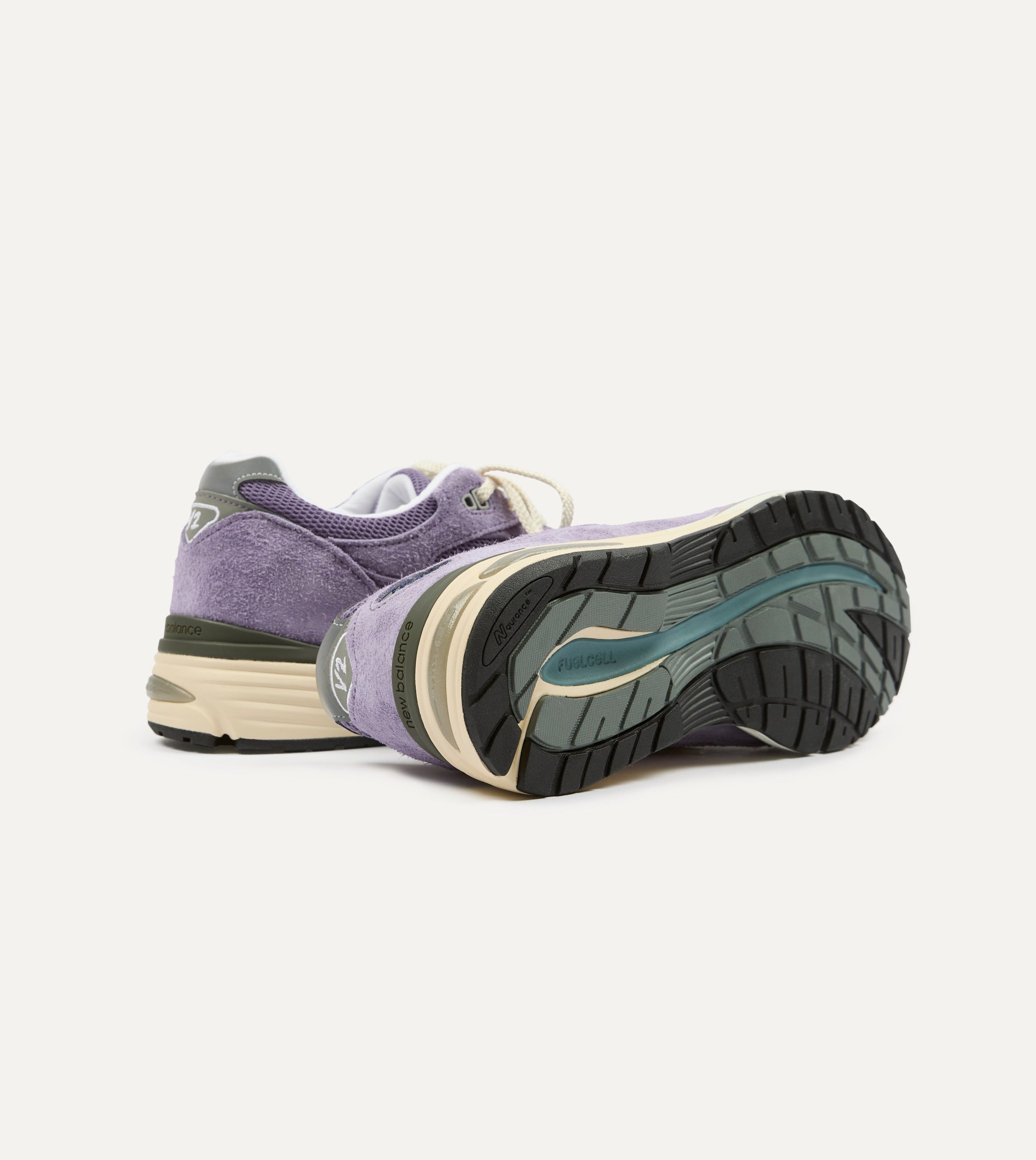 New Balance Purple Sage 'Grounded Pastels' Made in UK 991v2 Trainers - Image 2