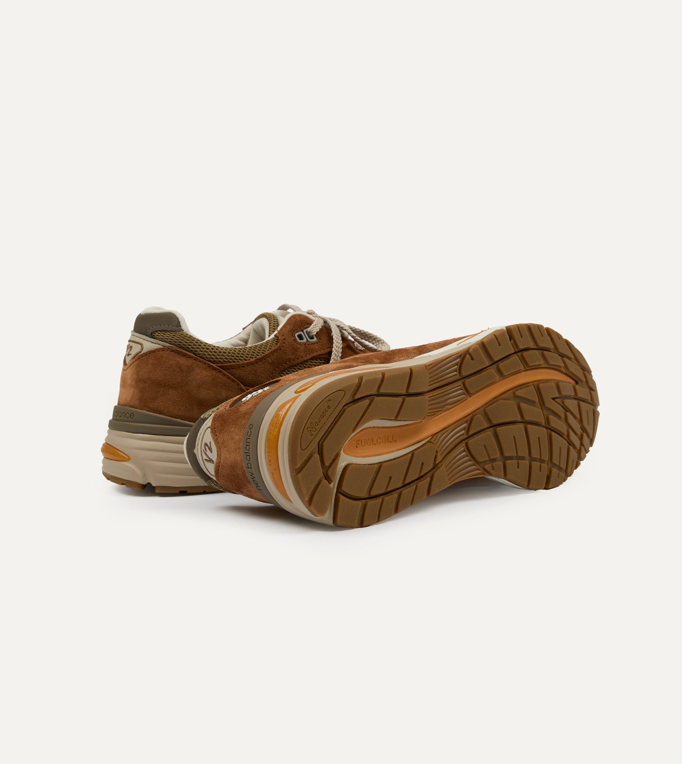 New Balance 'Iconic Influences' Caramel Caf?? Made in UK 991v2 Trainers - Image 2