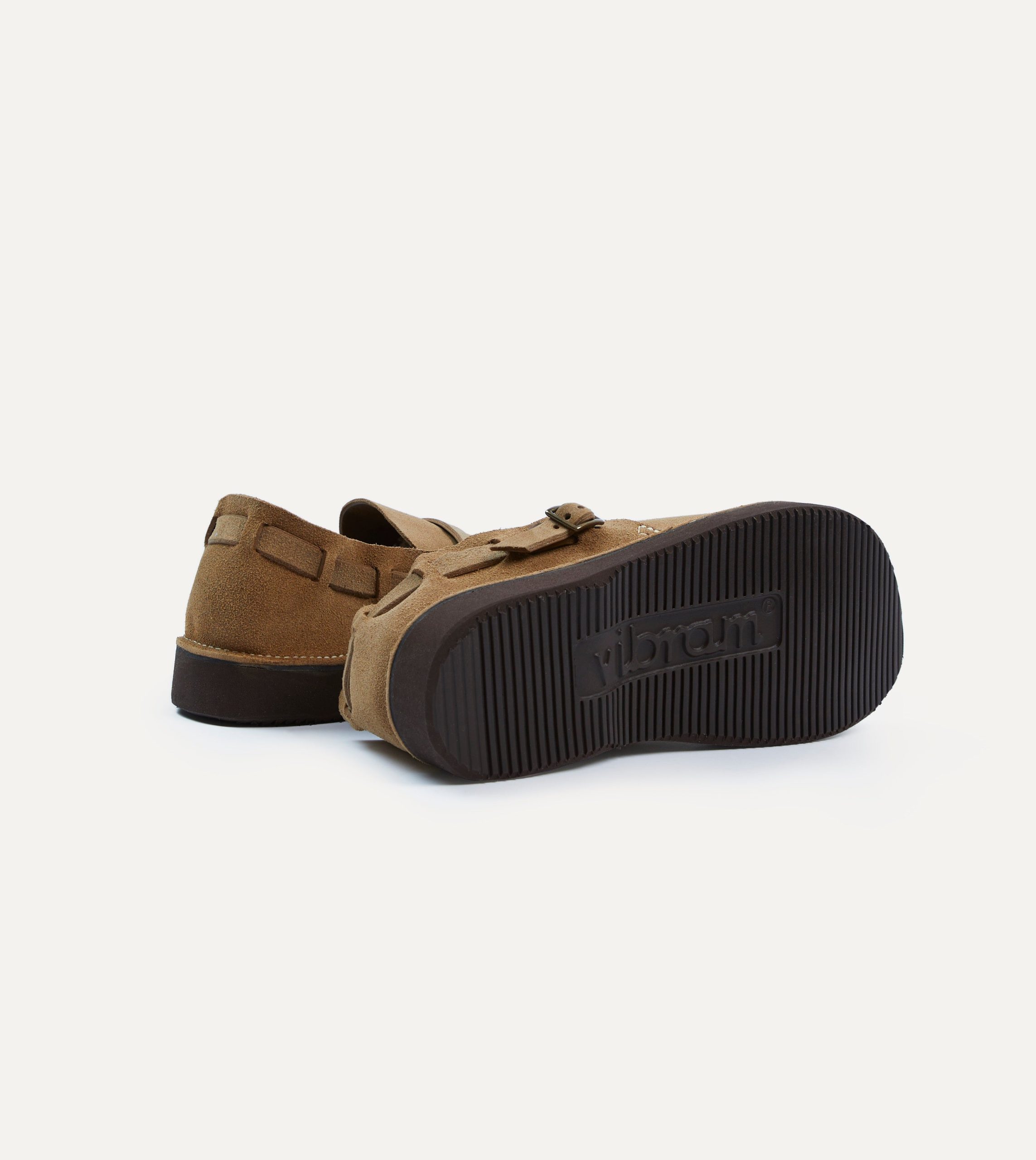 Aurora for Drake's Middle English Light Brown Roughout Leather Shoe - Image 2