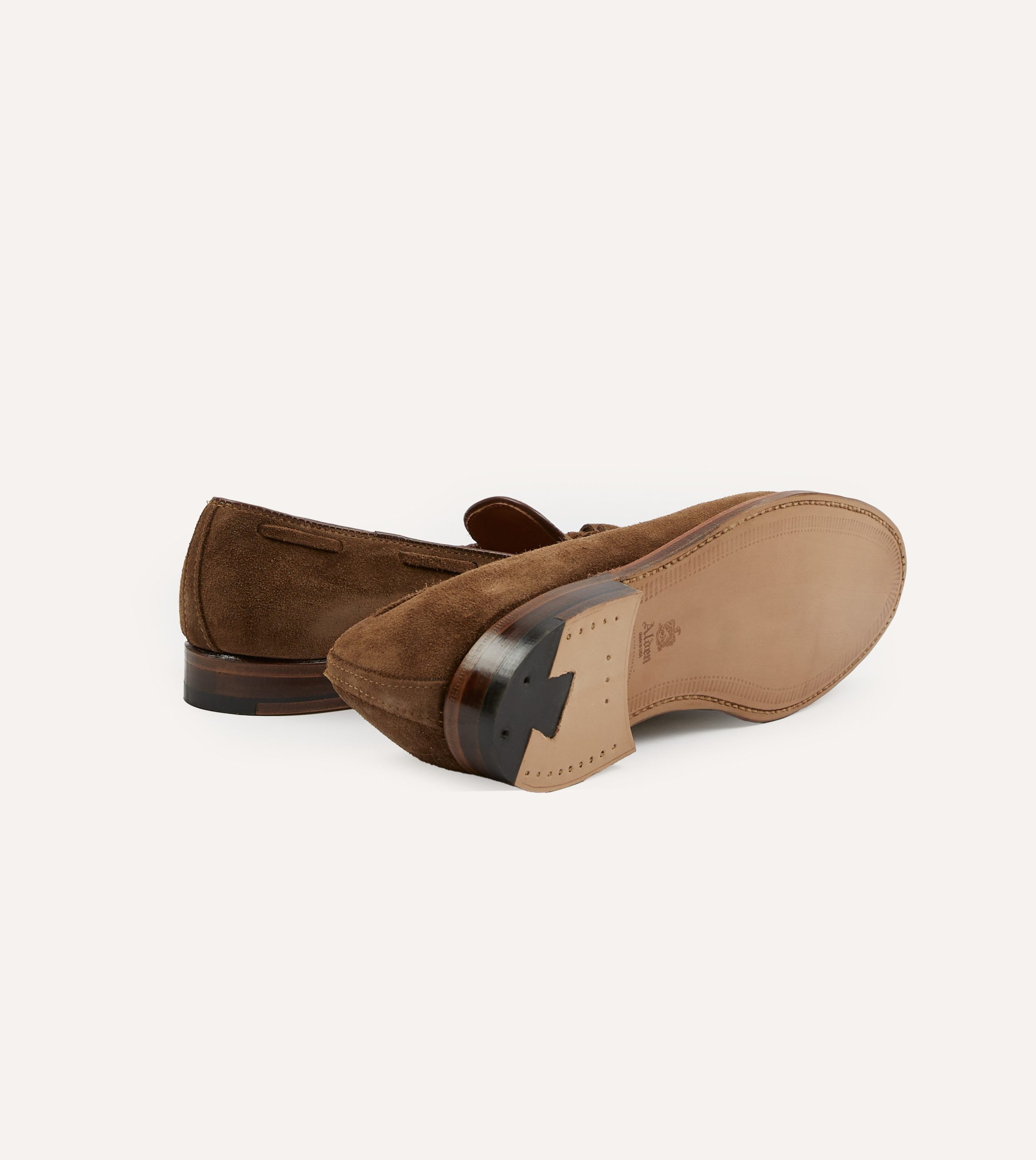 Alden Snuff Suede Tassel Loafer - Image 2