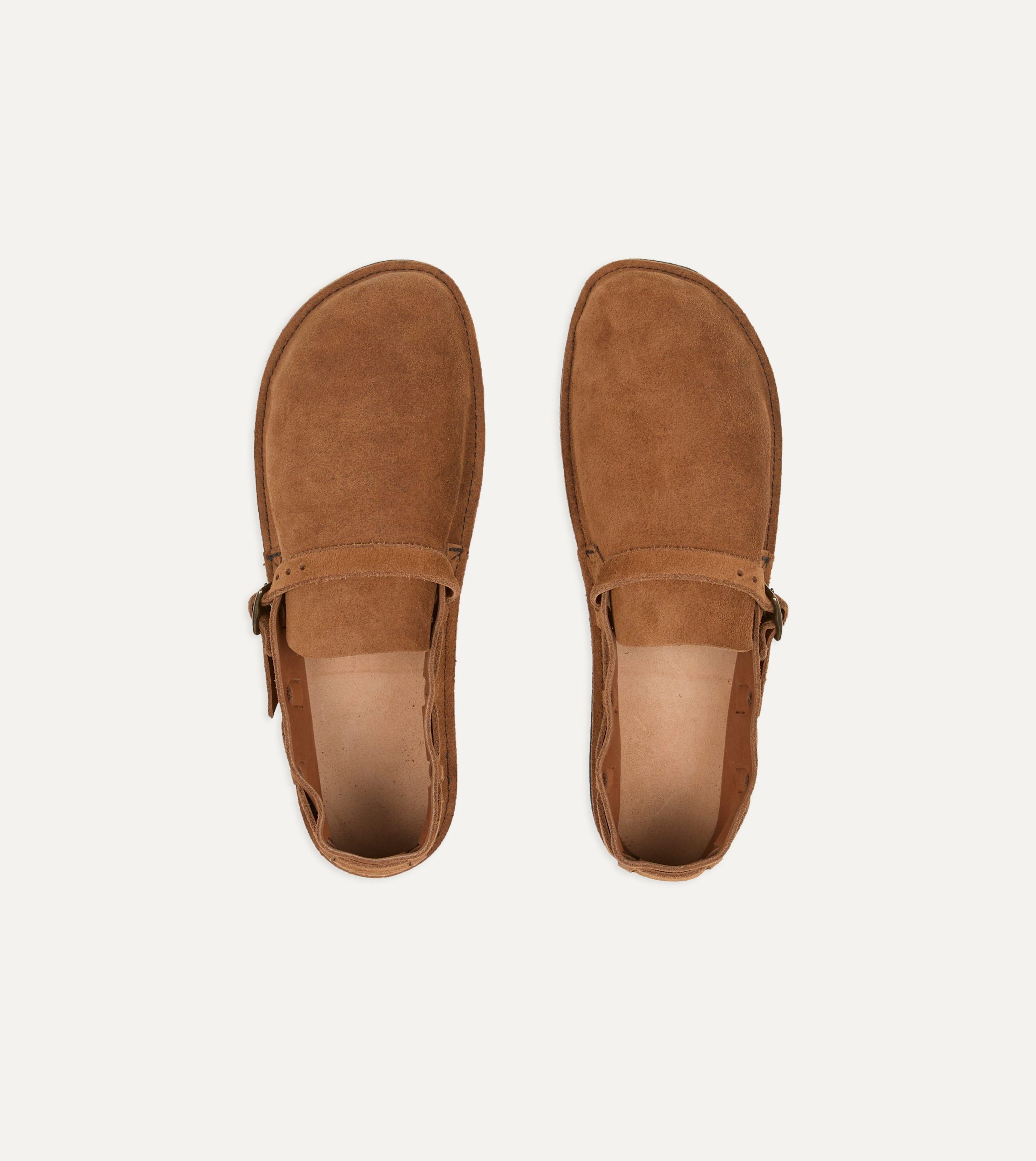 Aurora for Drake's Middle English Snuff Roughout Leather Shoe - Image 4
