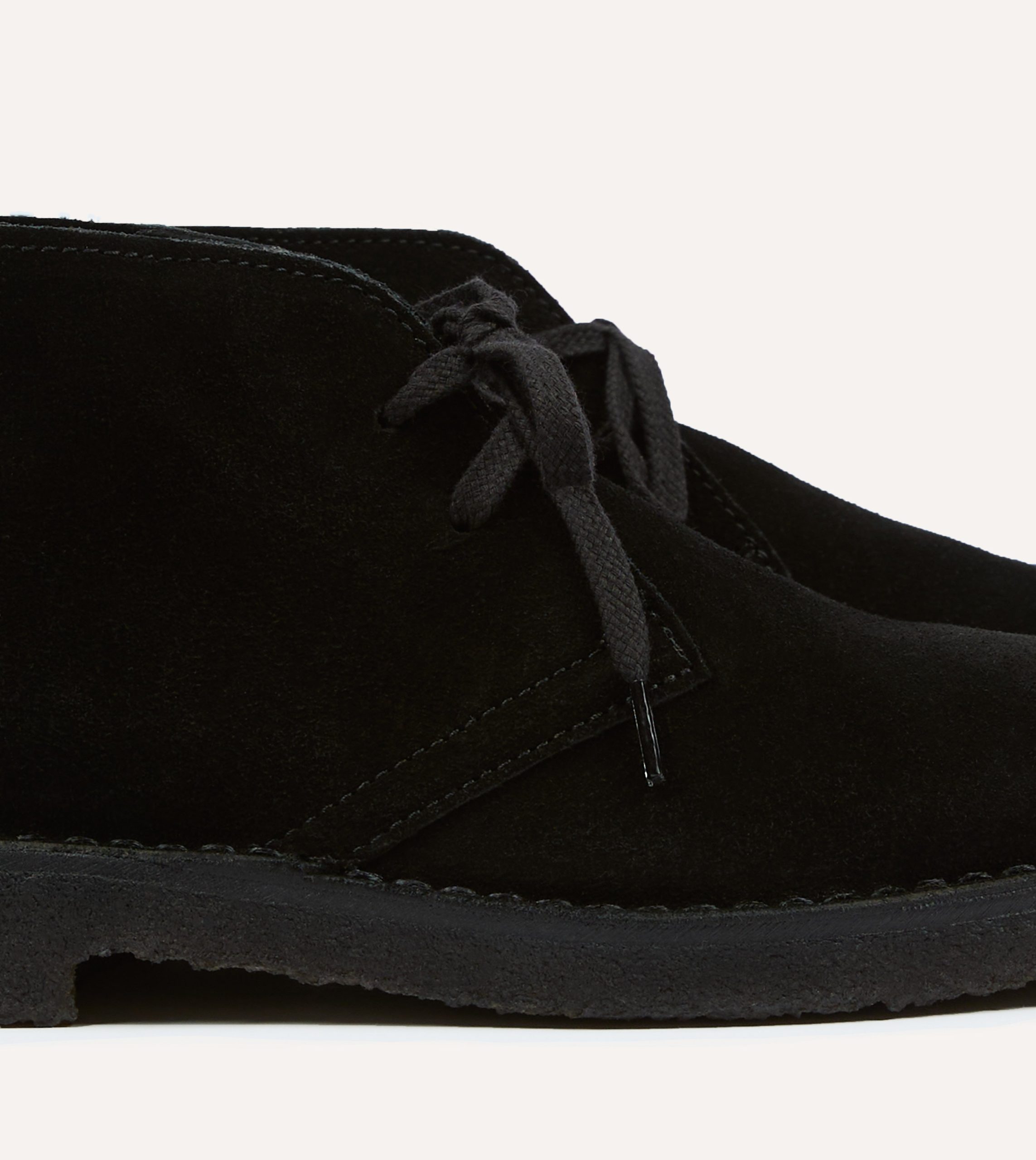 Drake's by A. Levine Clifford Desert Boot Black Suede - Image 3