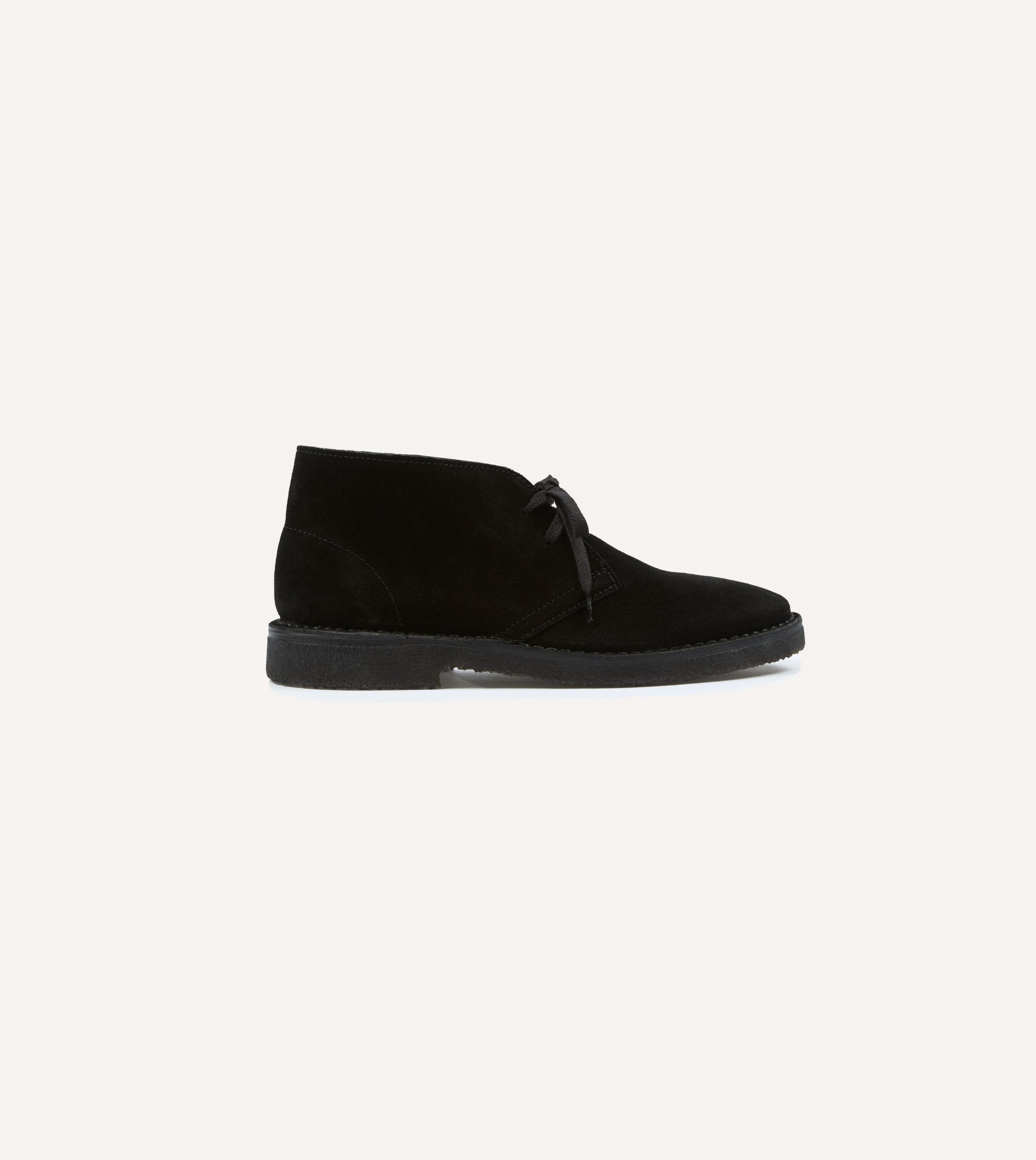 Drake's by A. Levine Clifford Desert Boot Black Suede - Image 6