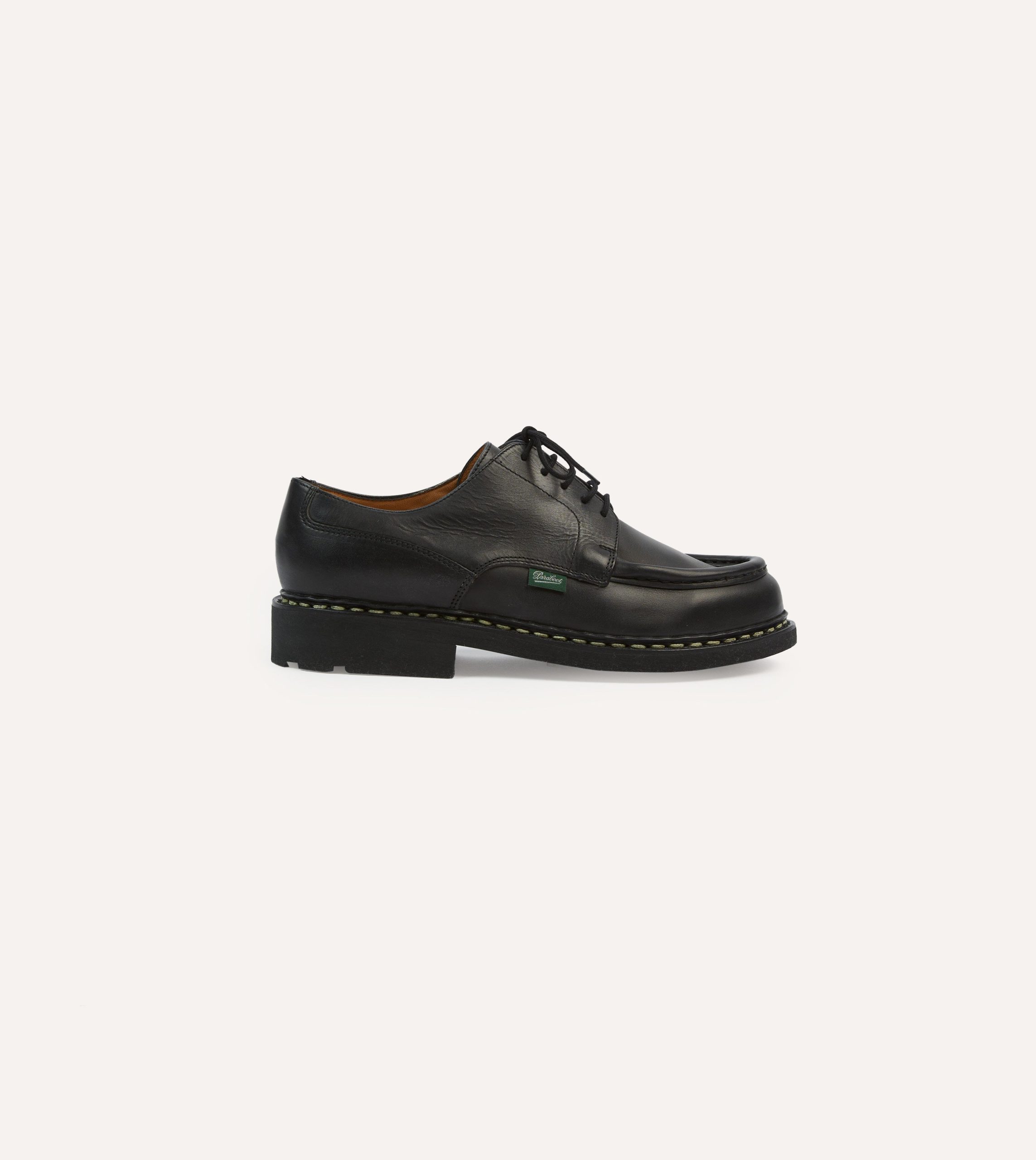 Paraboot Villandry Noir Calf Leather Derby Shoe - Image 6