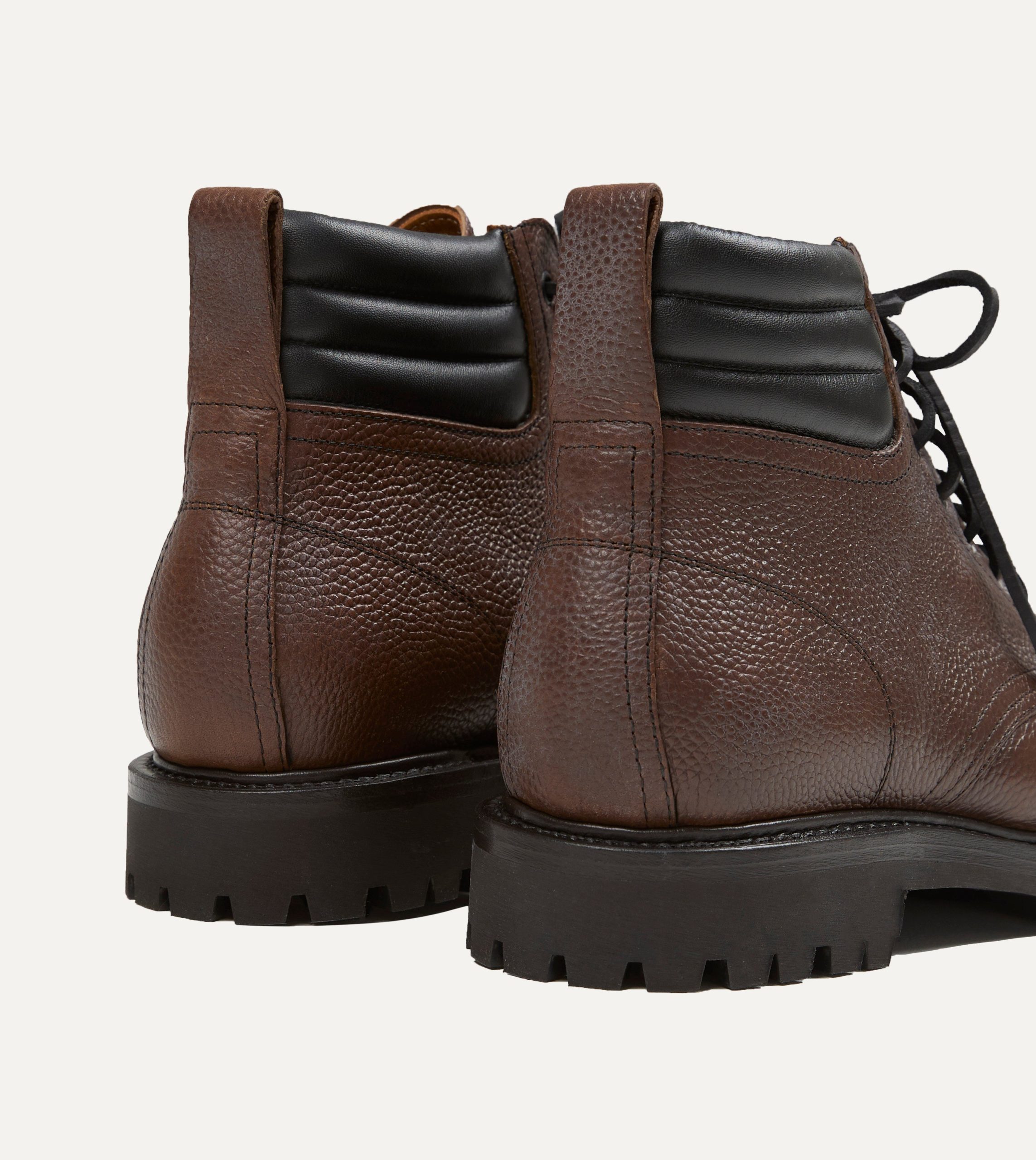 Yuketen Salvia Brown Leather Boots - Image 5