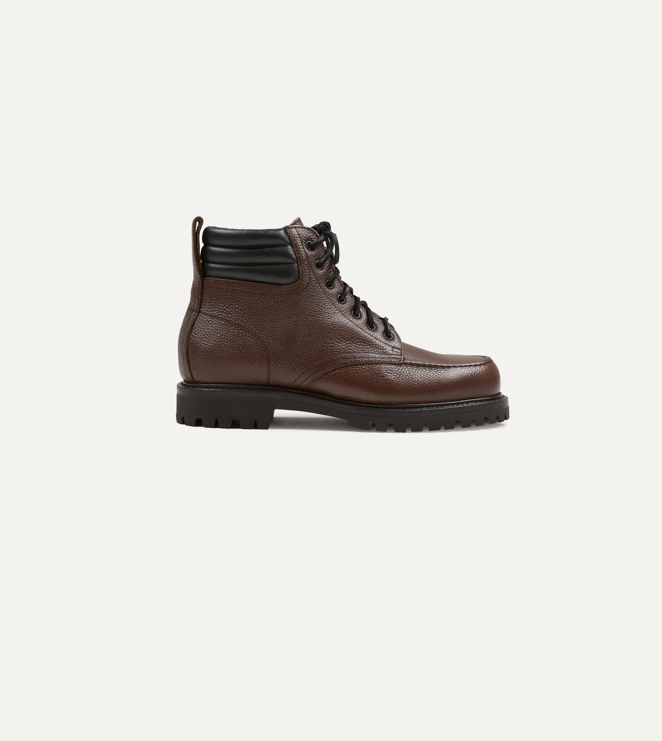Yuketen Salvia Brown Leather Boots - Image 6