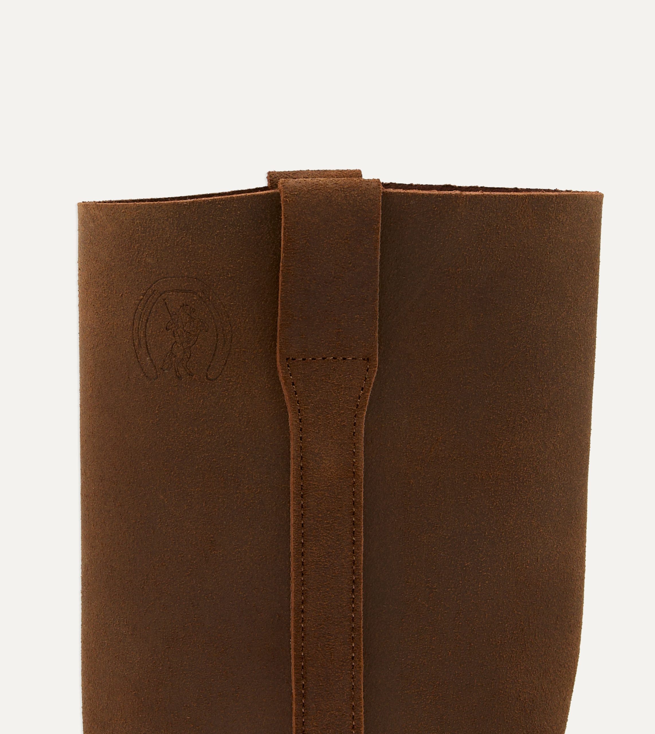 La Botte Gardiane Camarguaise Brown Waxed Leather Boots - Image 4