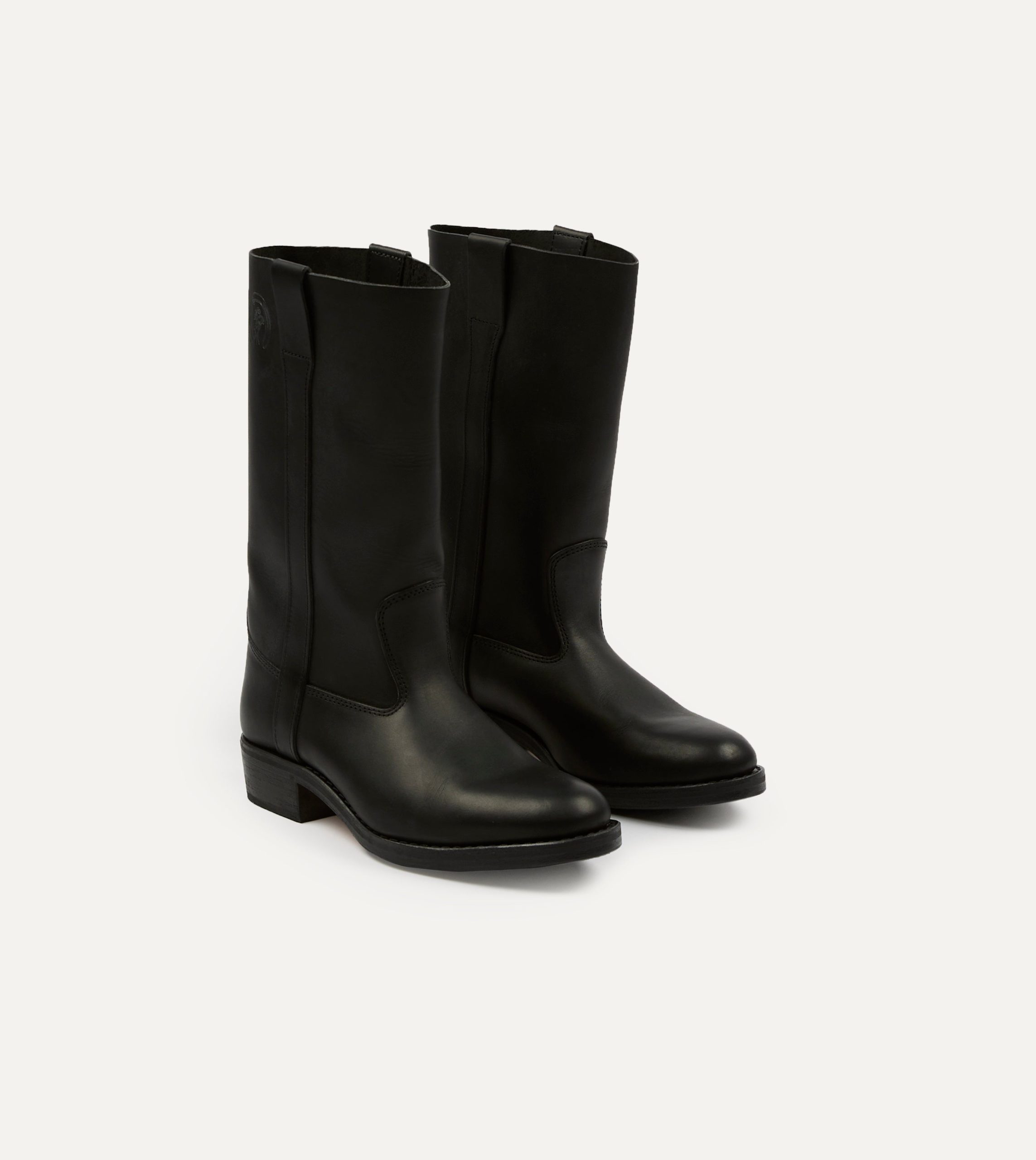 La Botte Gardiane Camarguaise Black Leather Boots