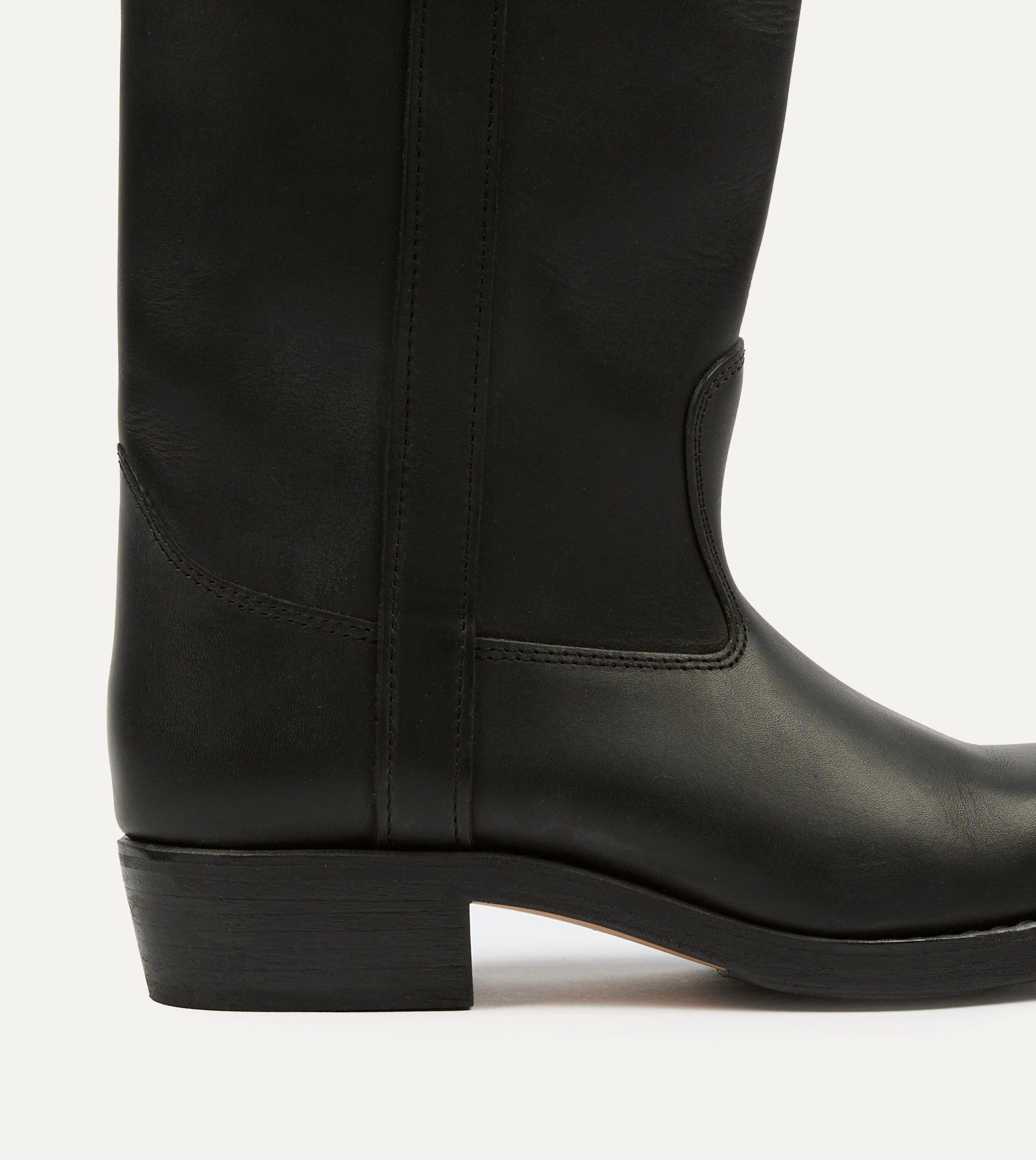 La Botte Gardiane Camarguaise Black Leather Boots - Image 3
