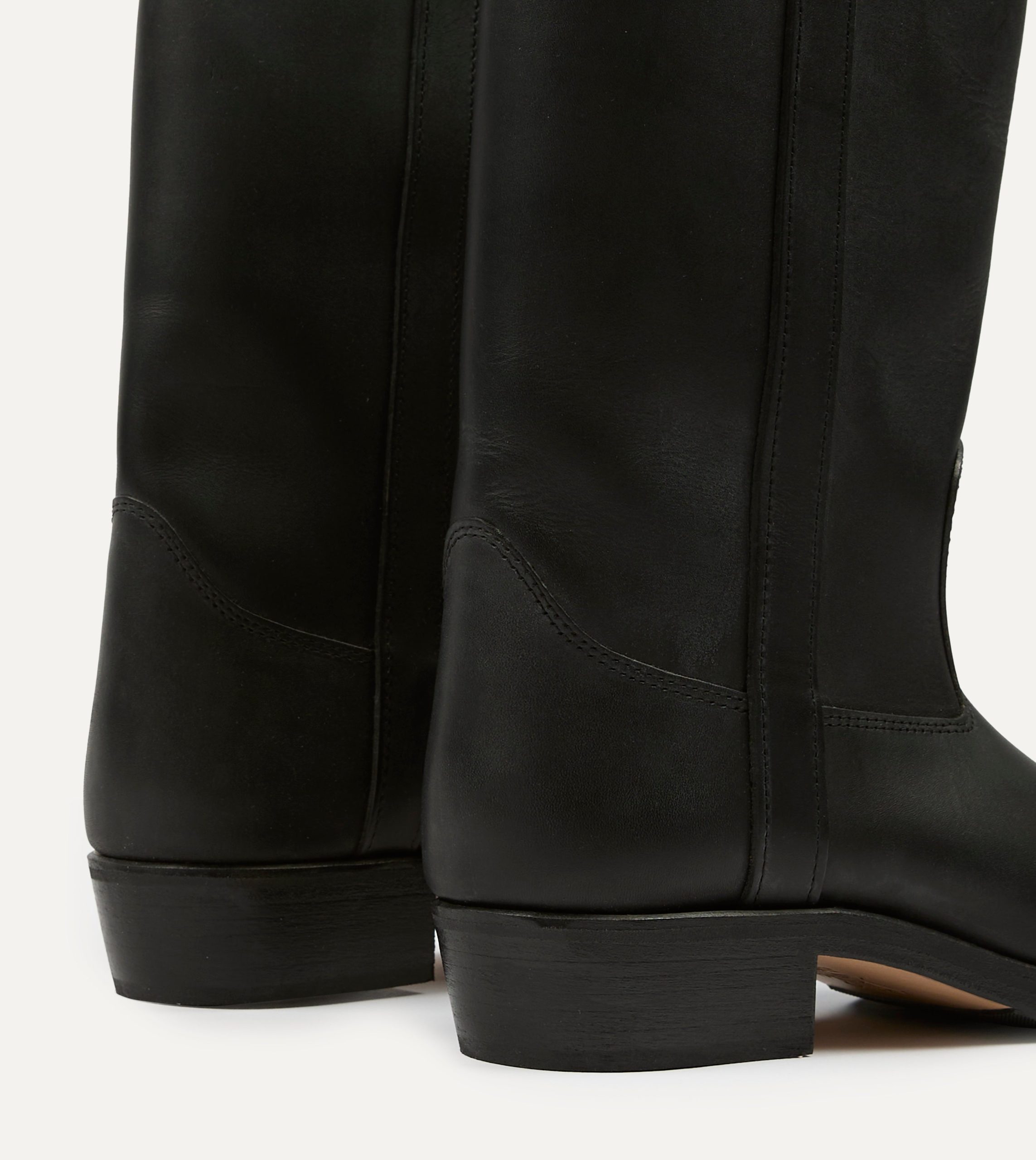 La Botte Gardiane Camarguaise Black Leather Boots - Image 5