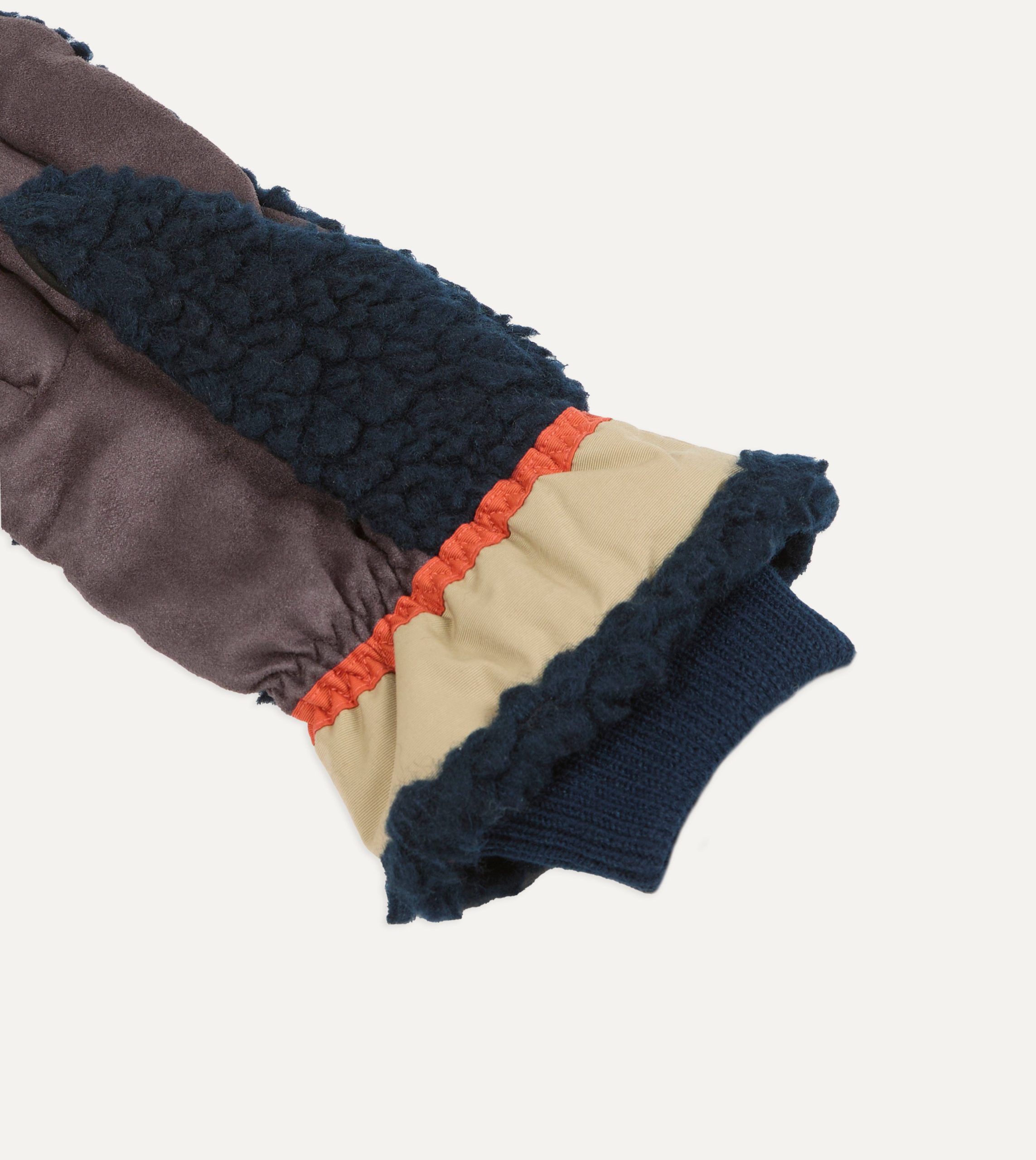 Elmer Navy Wool Pile Gloves - Image 3
