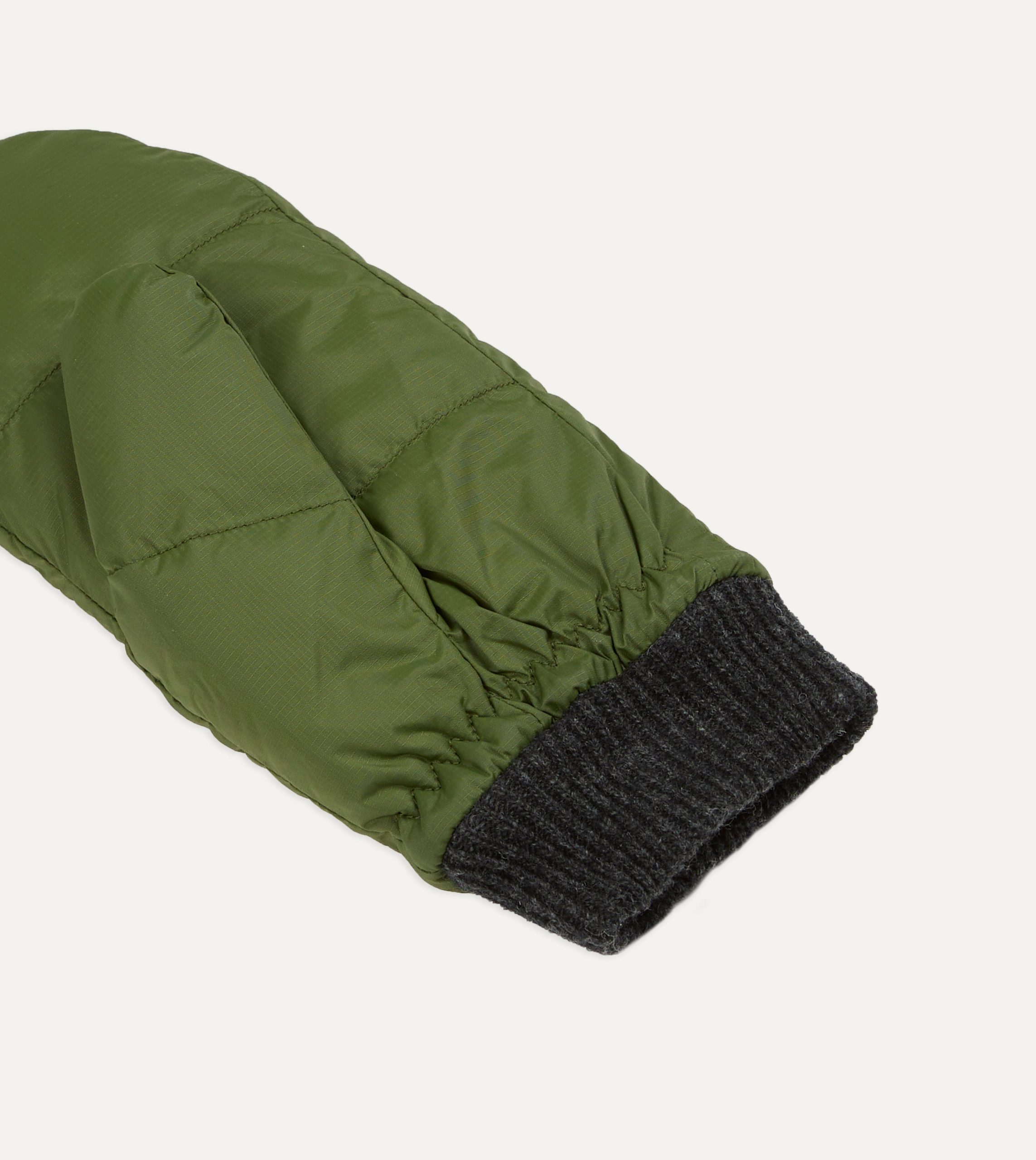 Hestra Dark Green Otra Mitten - Image 3