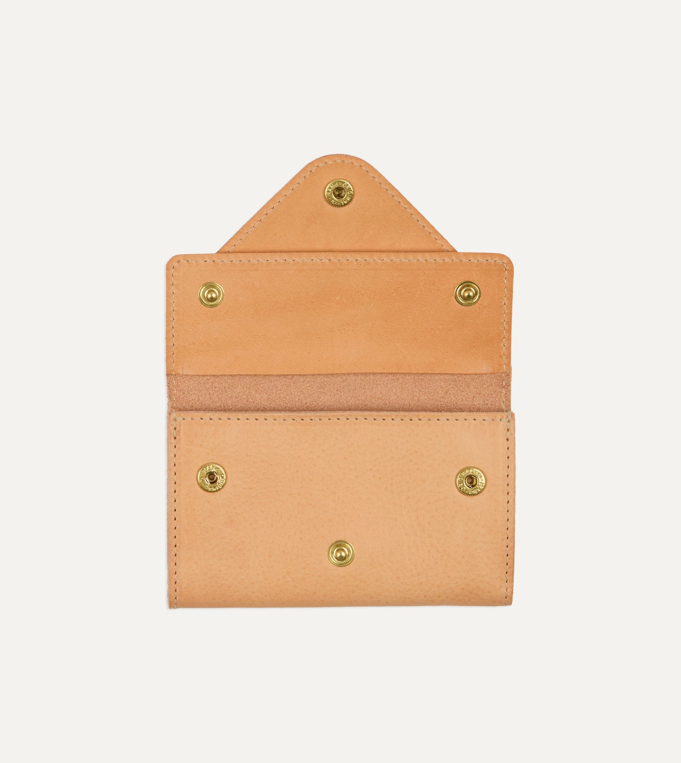 Il Bisonte Leather Double Fold Card Case - Image 3