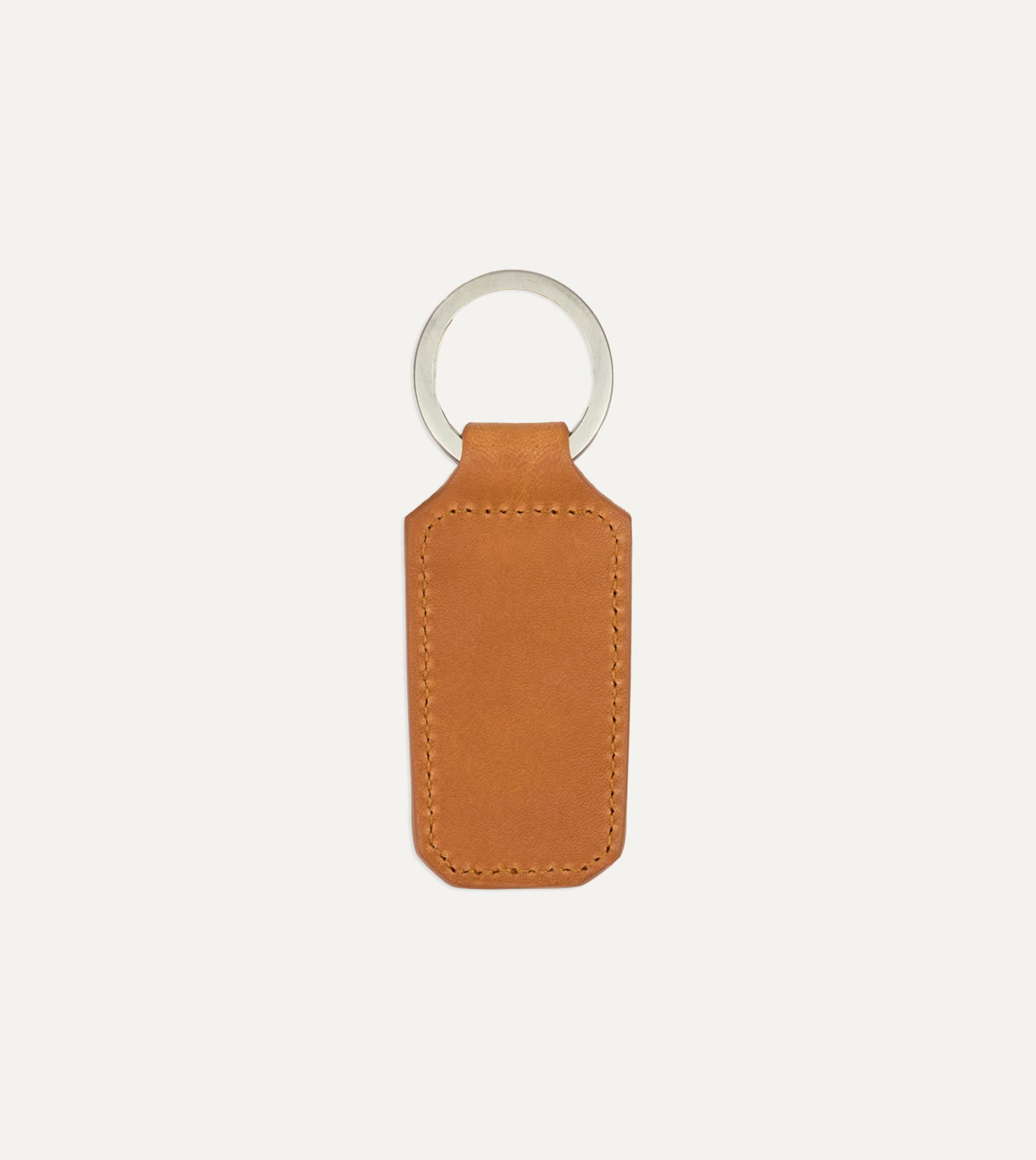 Il Bisonte Leather Key Ring - Image 2