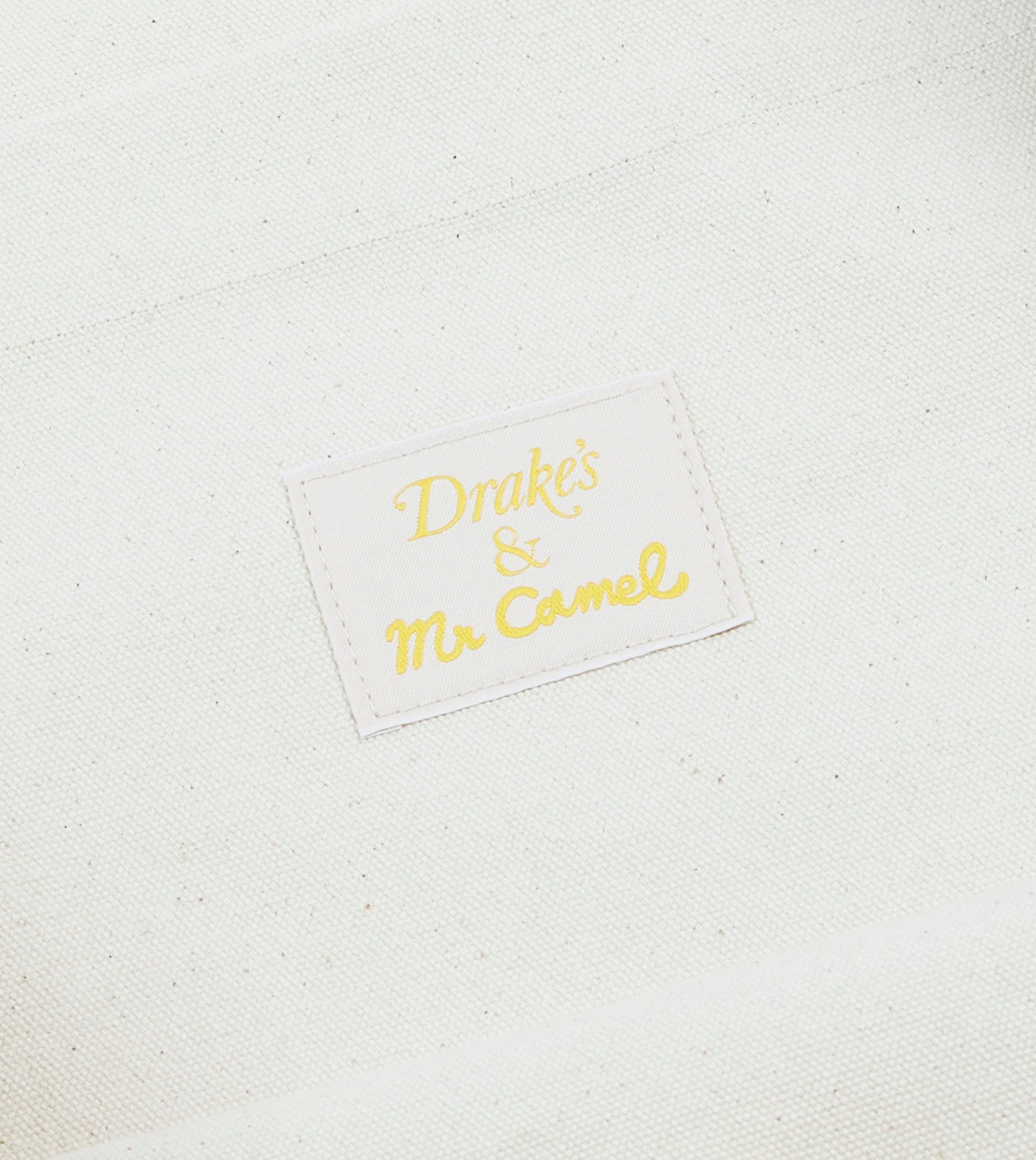 Drake's & Mr Camel Ecru Tote Bag - Image 5
