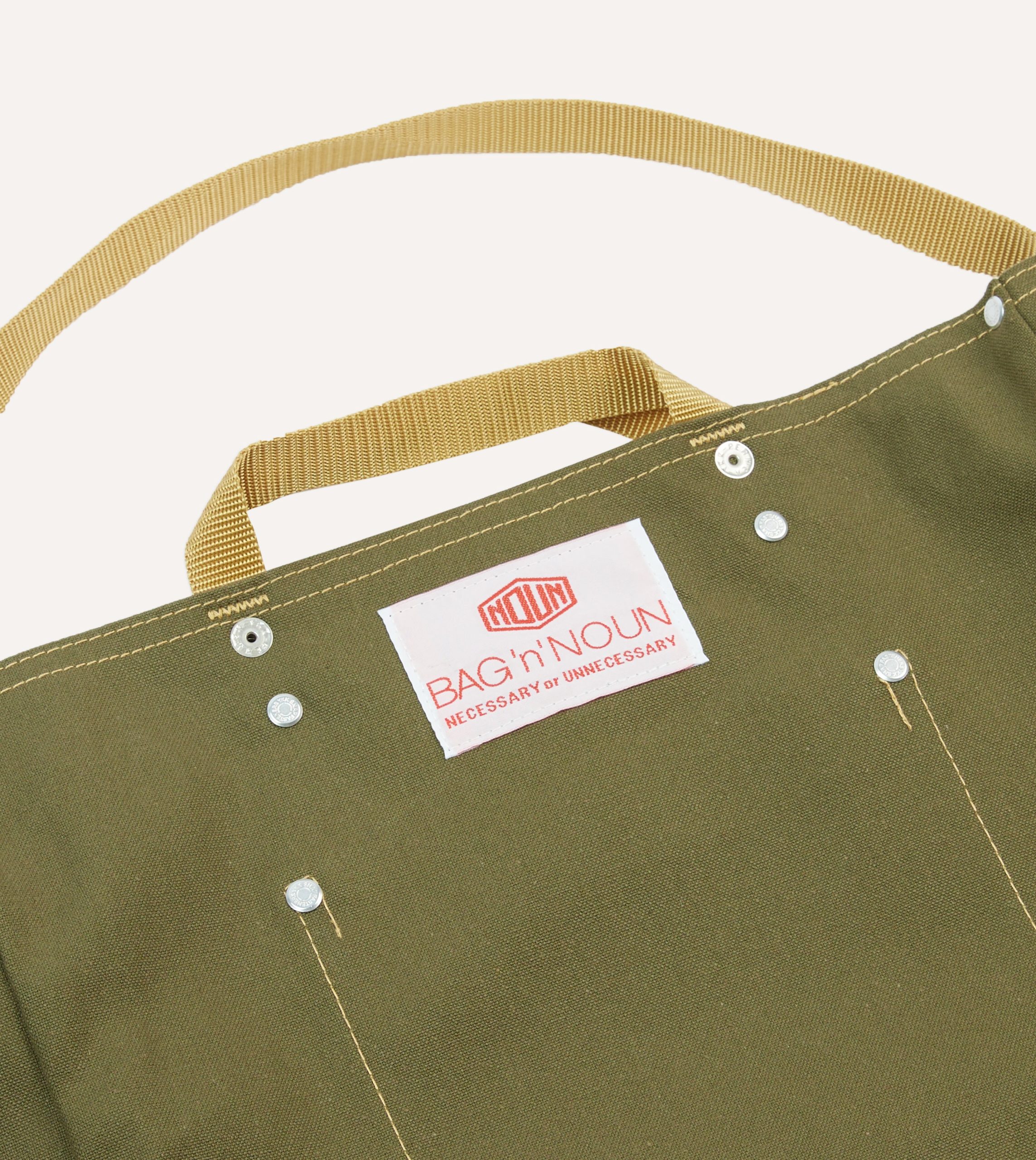 Bag'n'Noun Olive Cotton Light Toolbag - Image 2