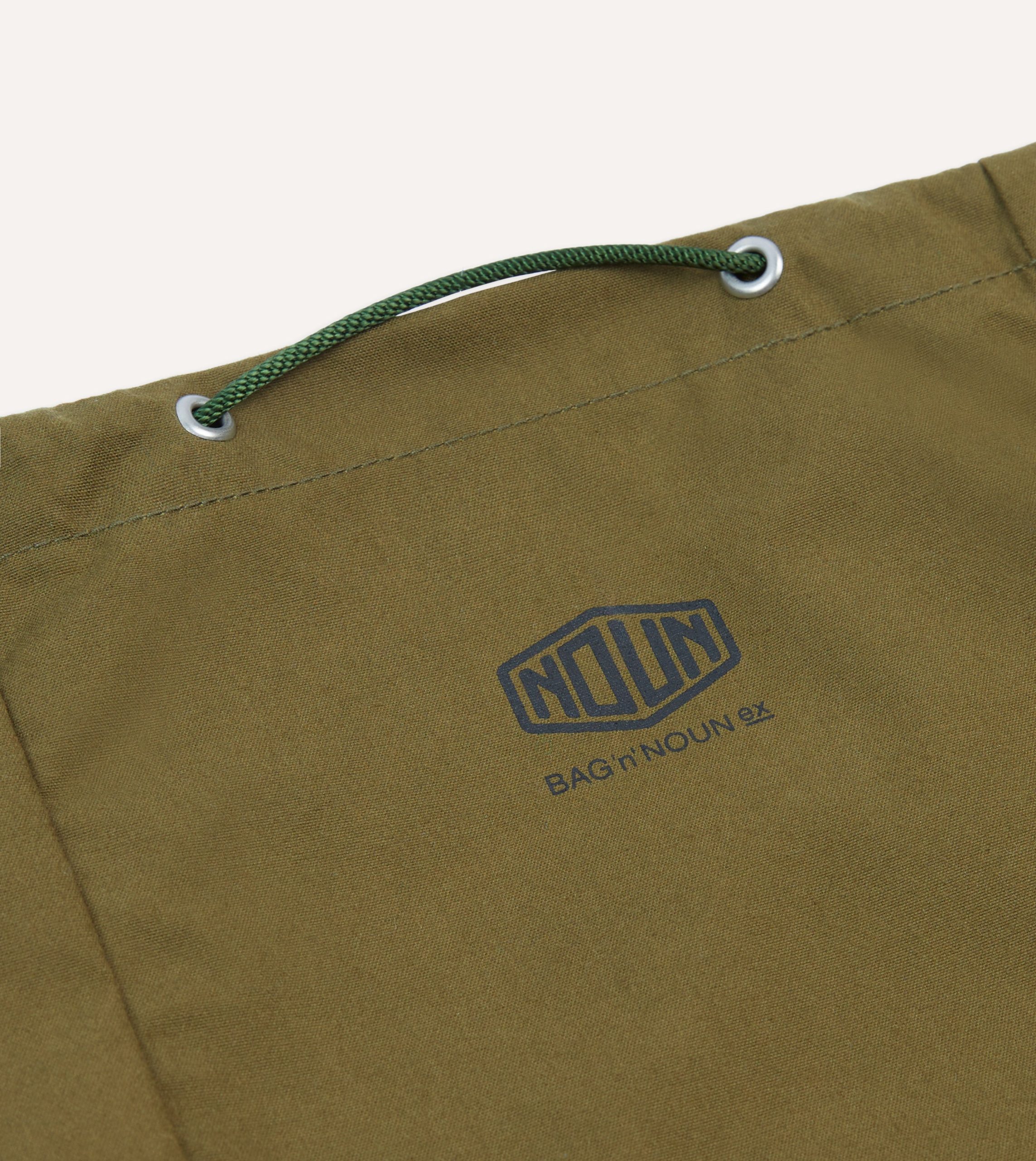 Bag'n'Noun Olive Army Spindle Bag - Image 2