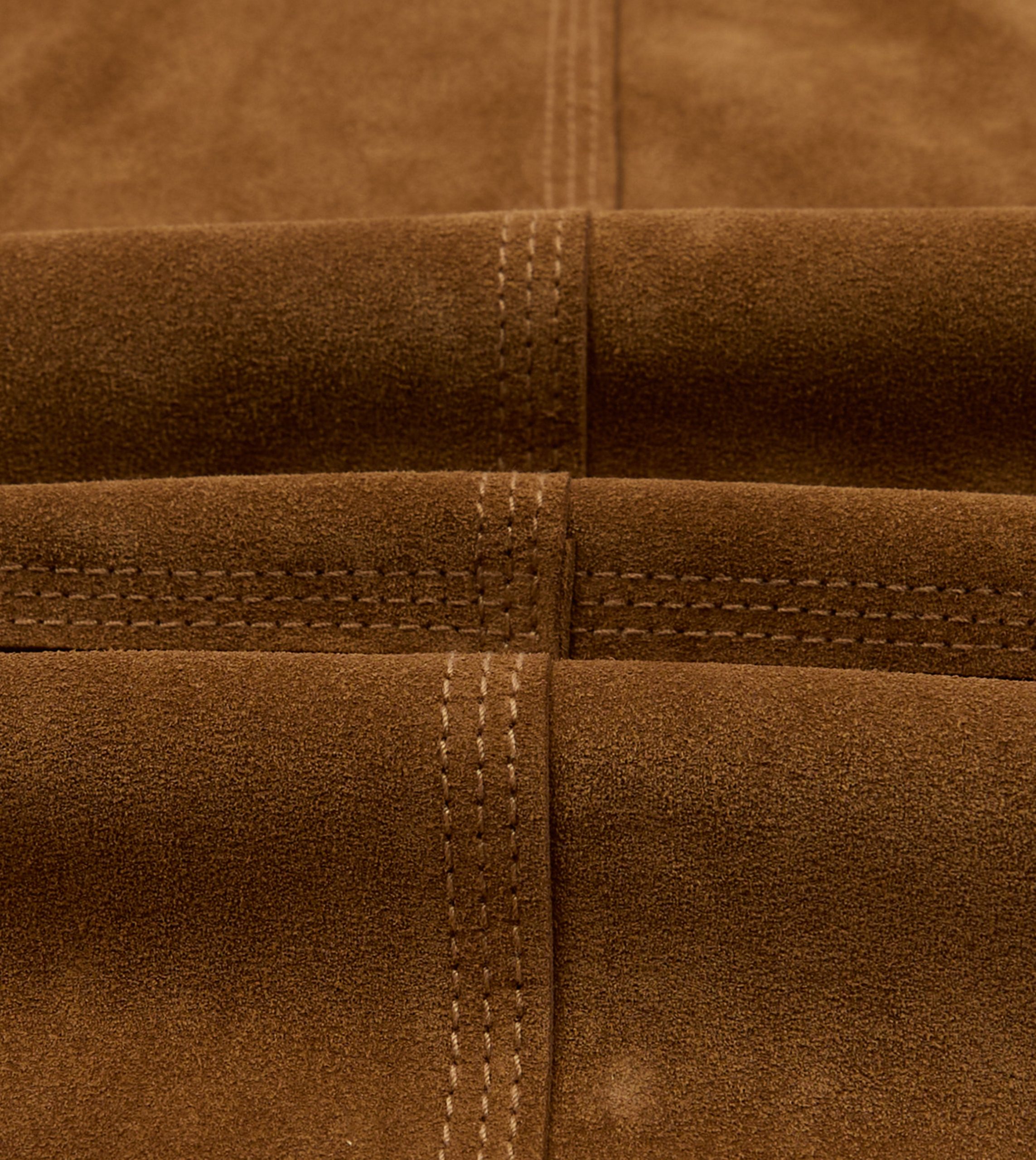 Tobacco Suede Welder Jacket - Image 2