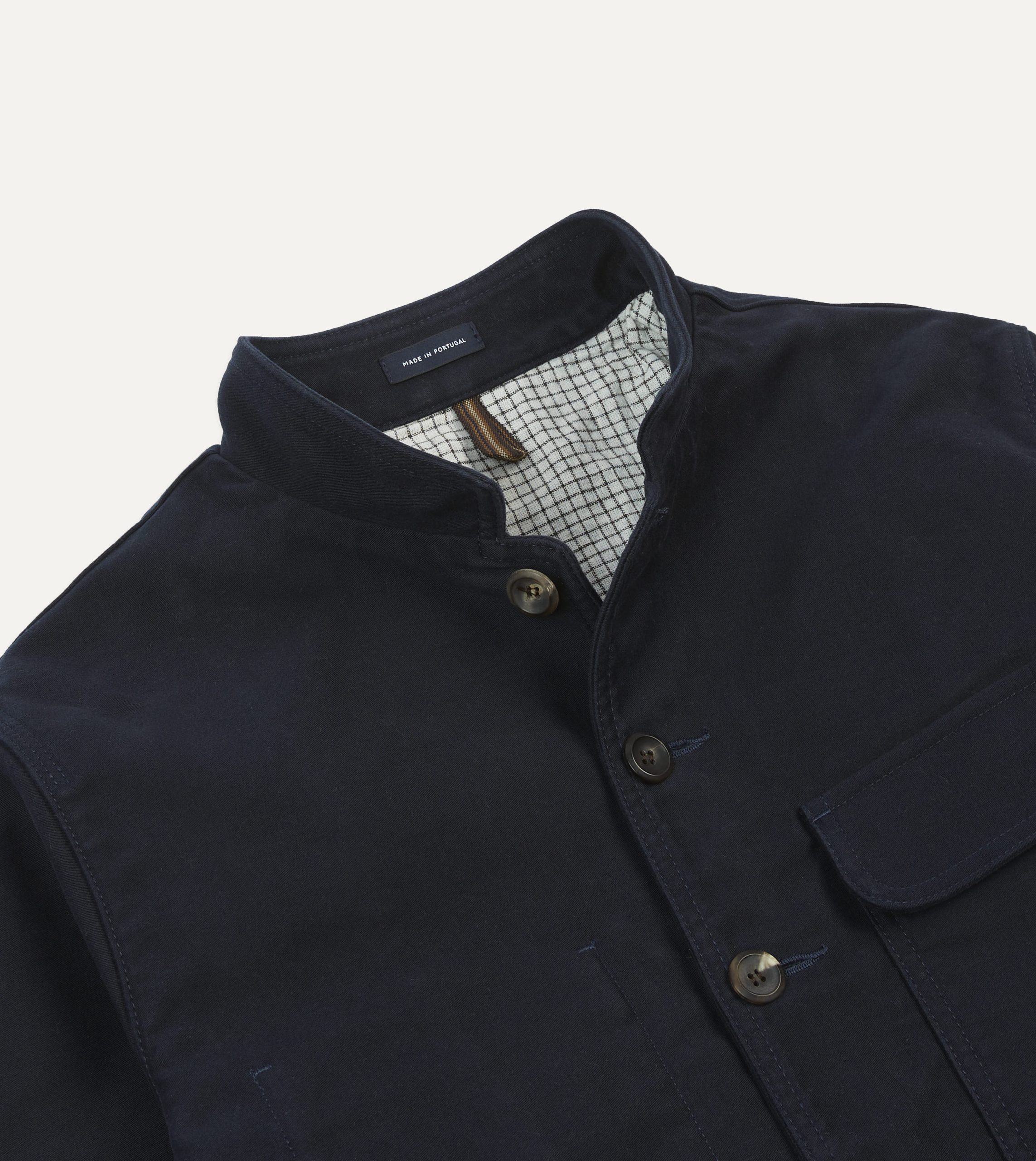 Navy Moleskin Foresti??re Jacket - Image 3