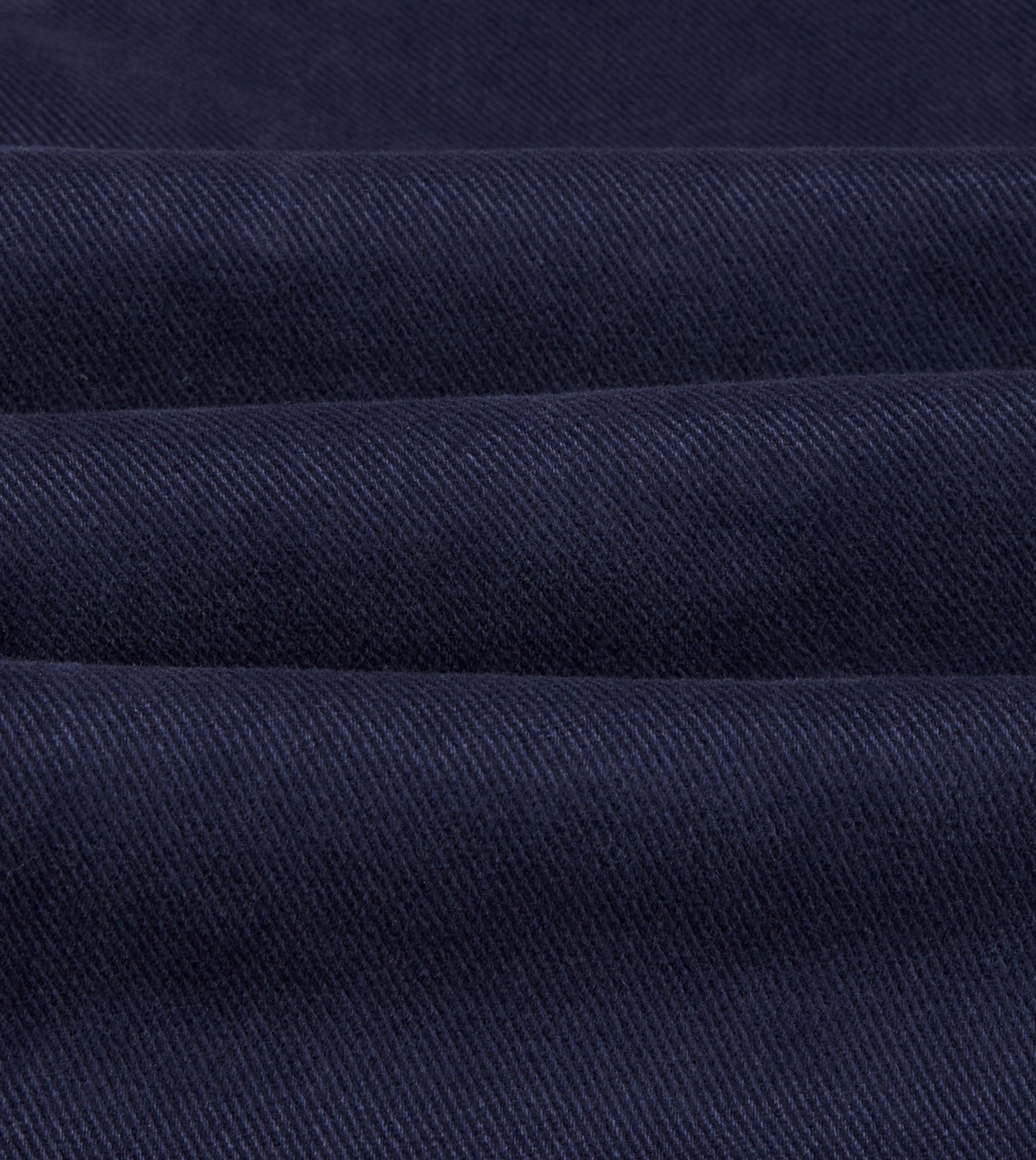 Navy Cotton Canvas Utility Blazer - Image 2