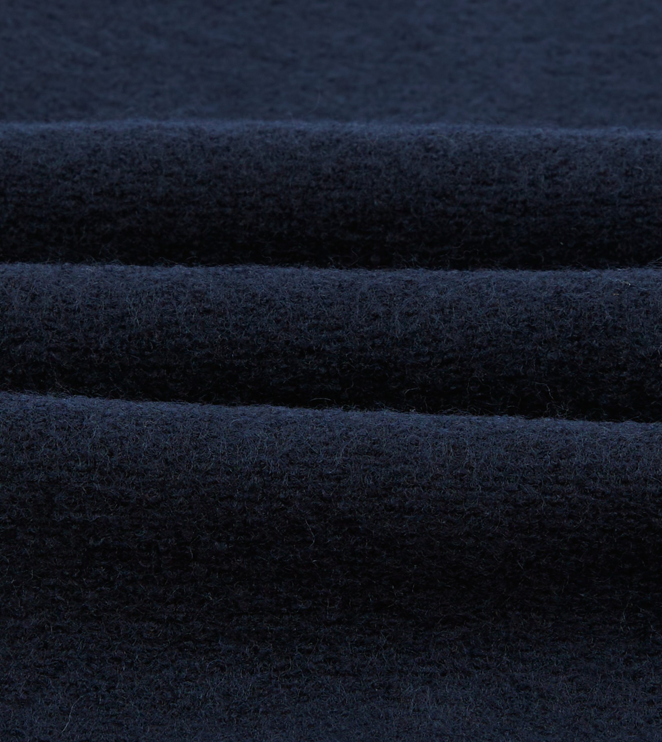 Navy Wool Three-Pocket Chore Jacket - Image 2