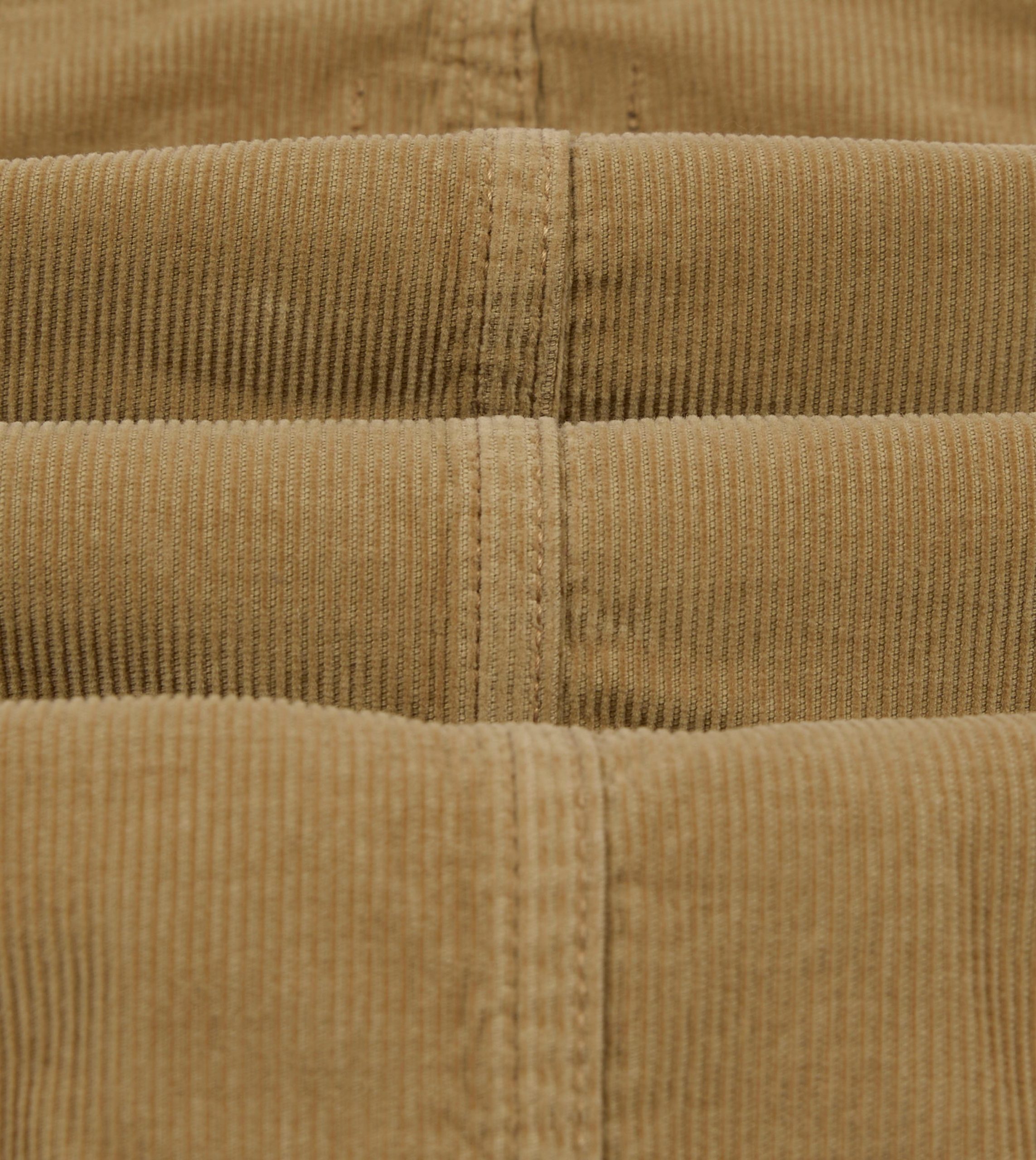 Sand Cotton Corduroy Artist Chore Jacket - Image 2