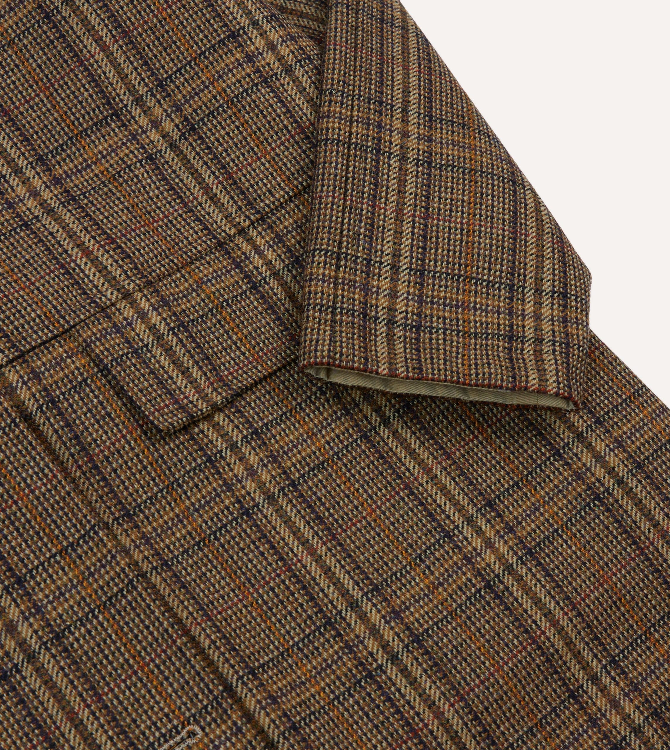 Reversible Cotton–Tweed Raglan Mac - Image 11