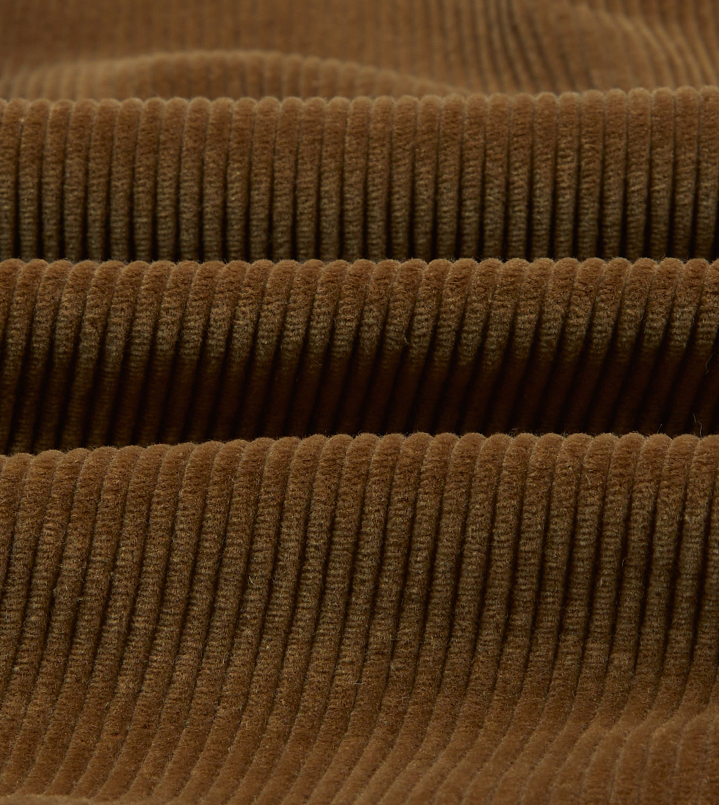 Tan Corduroy Raglan Coat - Image 2