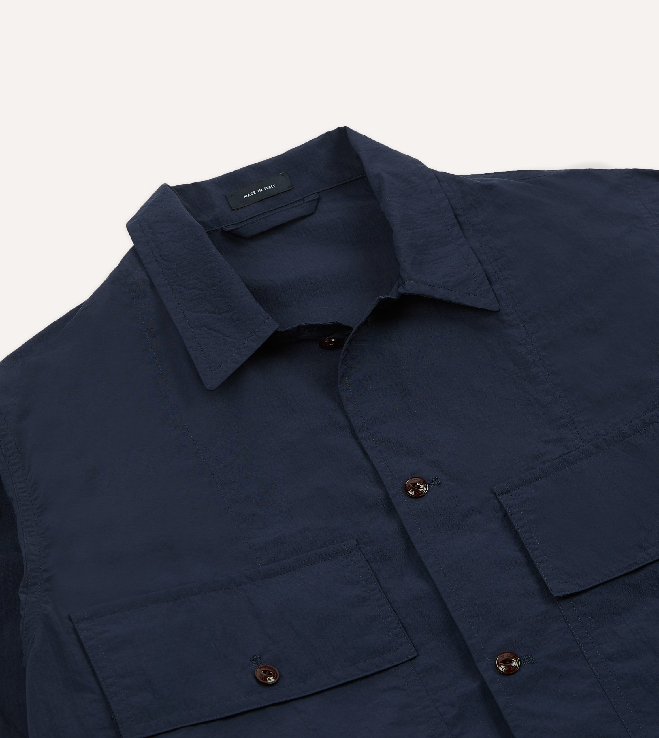 Drake's and New Balance Nylon Packable Shirt - Image 4