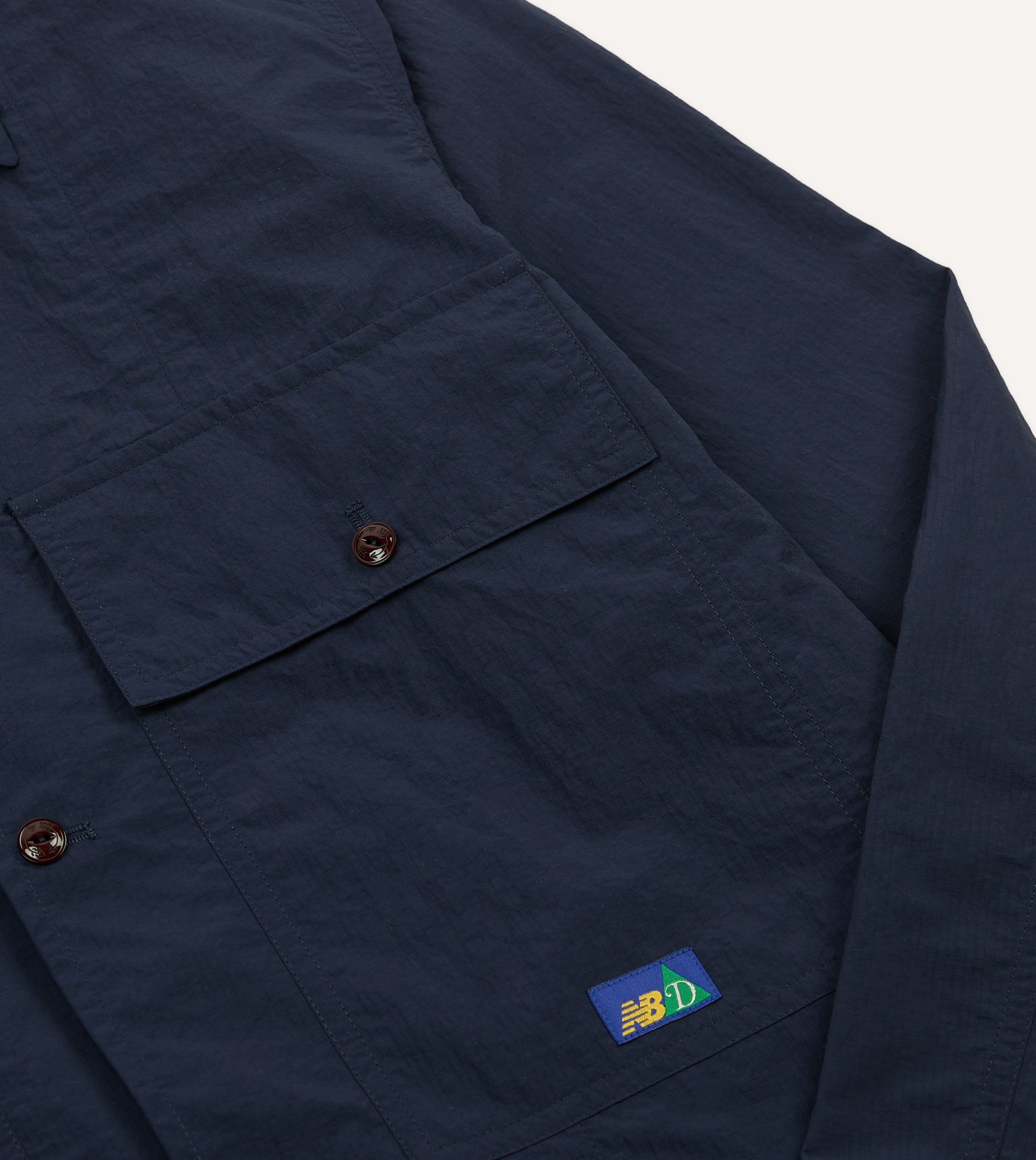 Drake's and New Balance Nylon Packable Shirt - Image 5