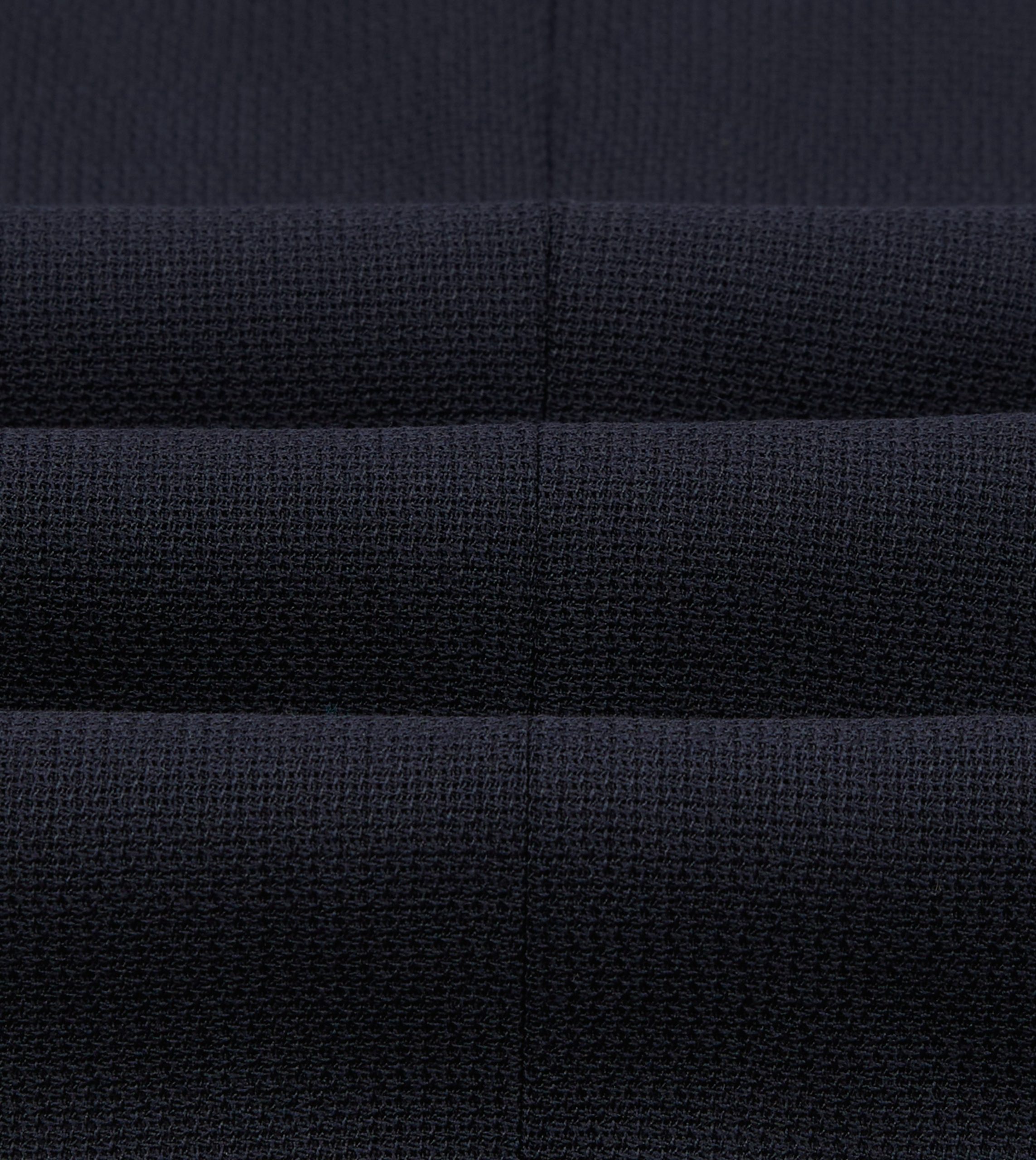 Navy Wool Open Weave Travel Blazer - Image 2