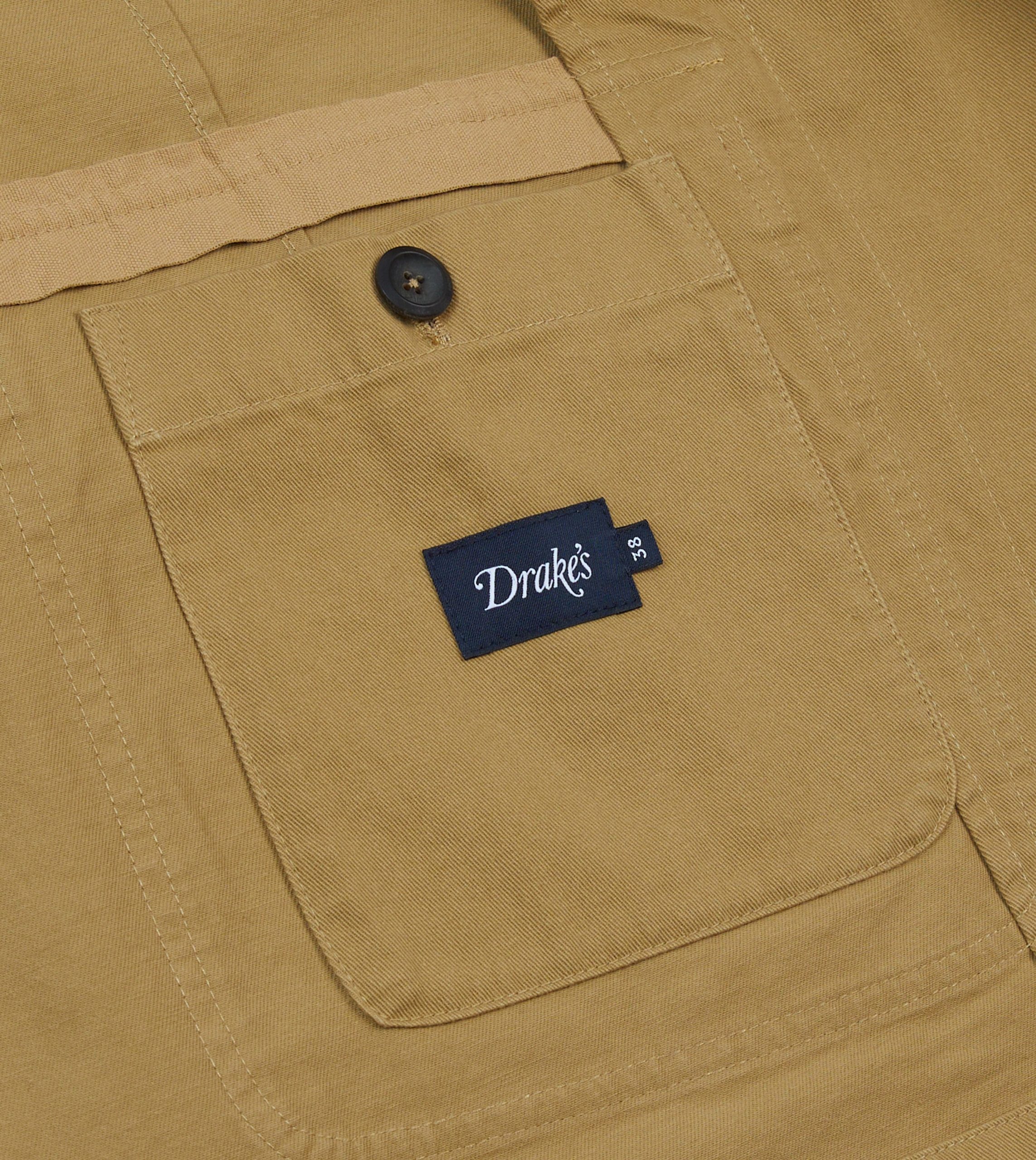 Sand Vintage Wash Cotton Games Blazer Mk. I - Image 7