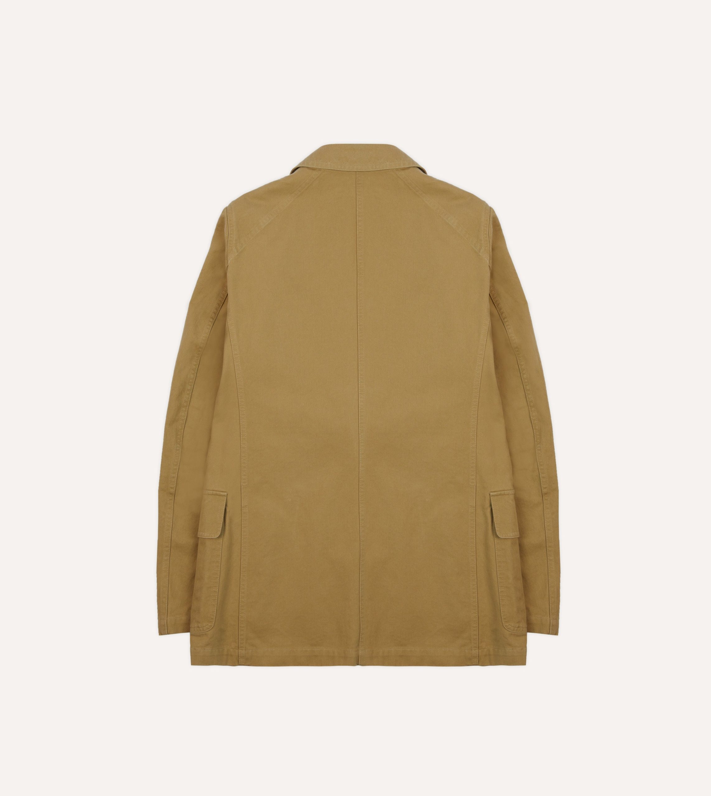 Sand Vintage Wash Cotton Games Blazer Mk. I - Image 8