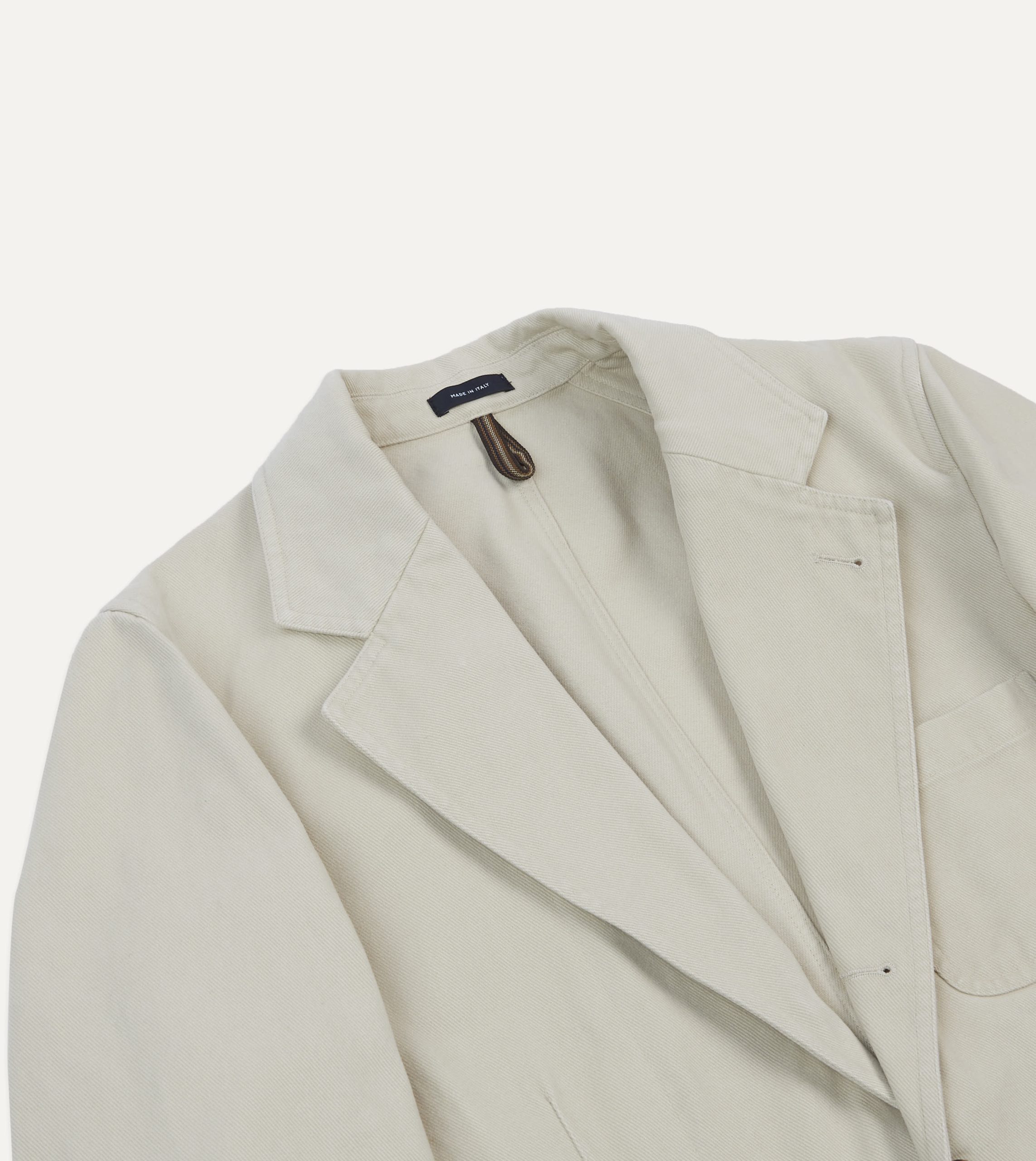 Ecru Heavy Cotton Twill Games Blazer Mk. I - Image 3