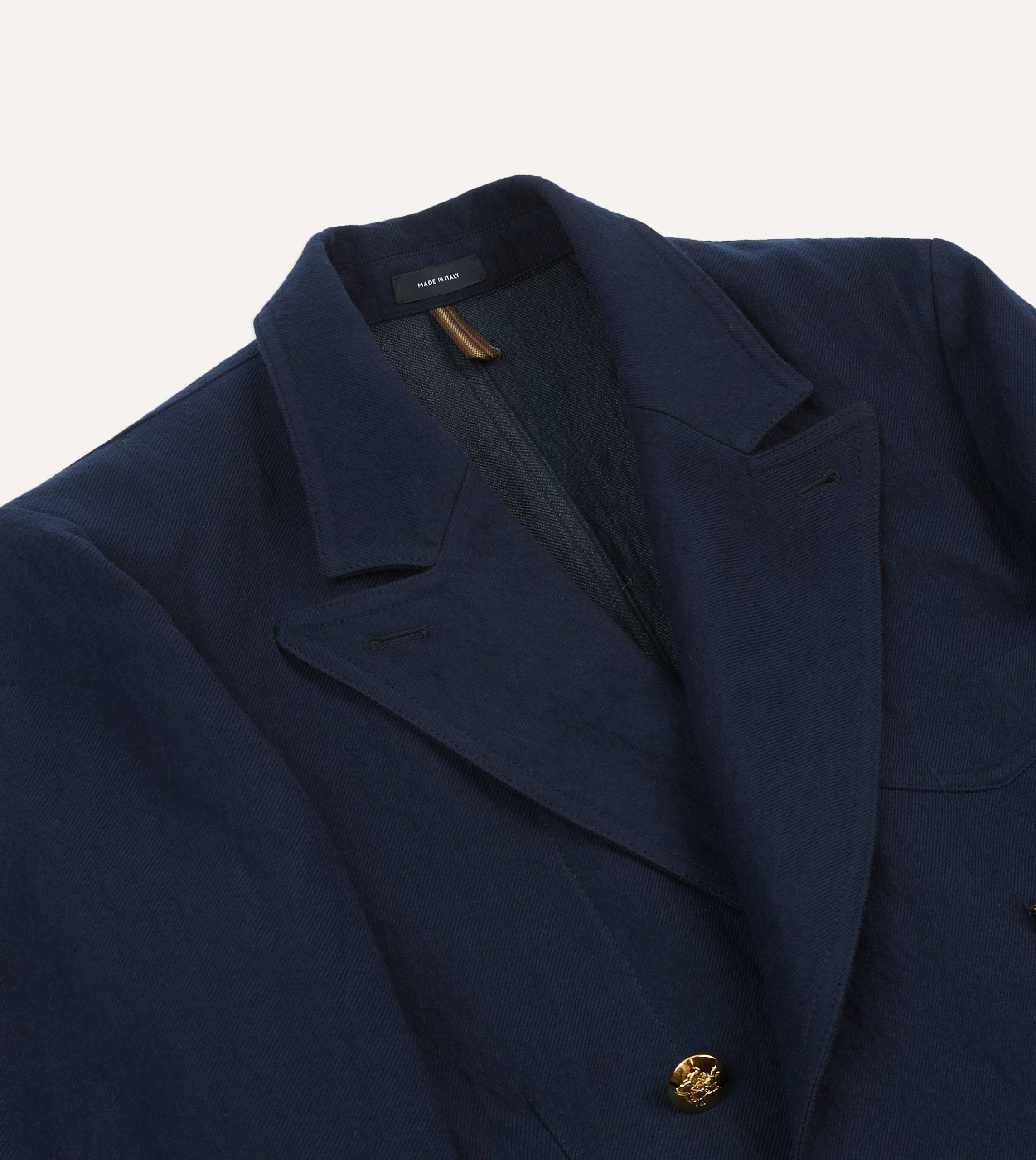Navy Wool-Cotton Games Blazer Mk. III - Image 3