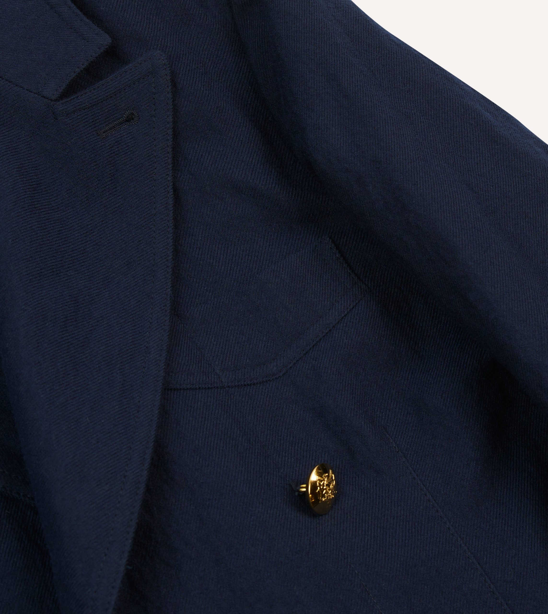 Navy Wool-Cotton Games Blazer Mk. III - Image 4