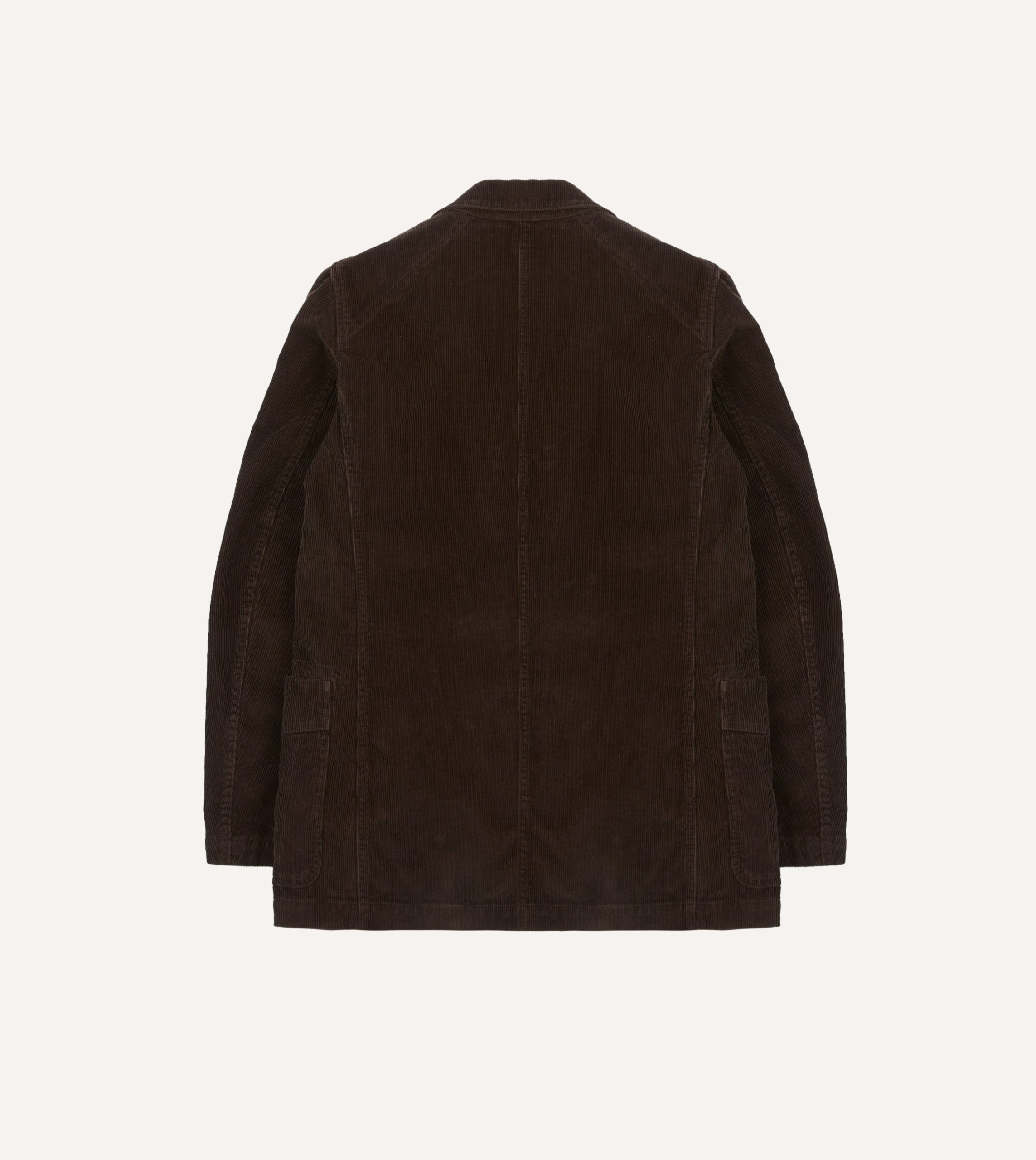 Brown Cotton Corduroy Field Games Blazer - Image 9