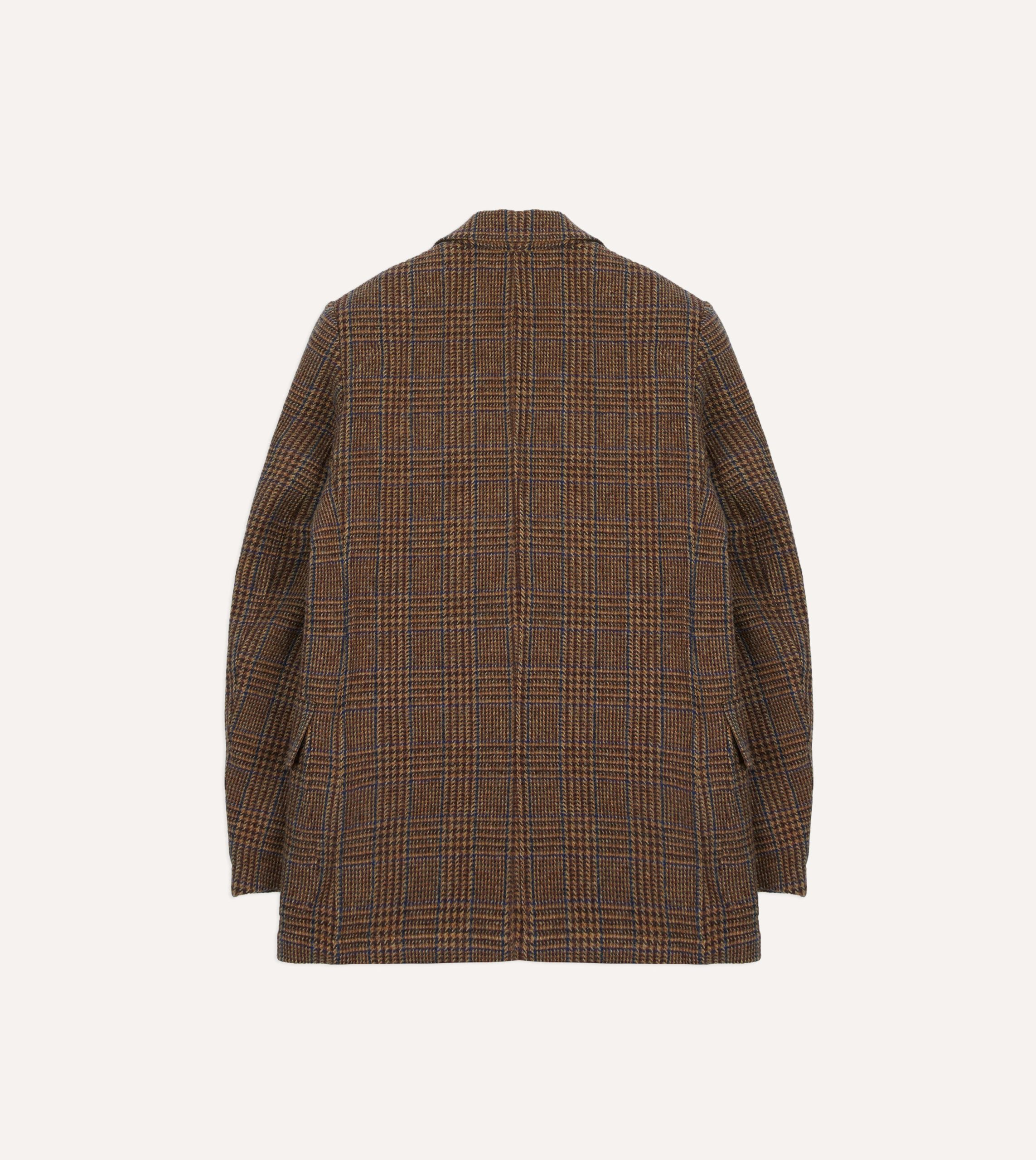 Brown Prince of Wales Check Tweed Games Blazer Mk. VII - Image 9