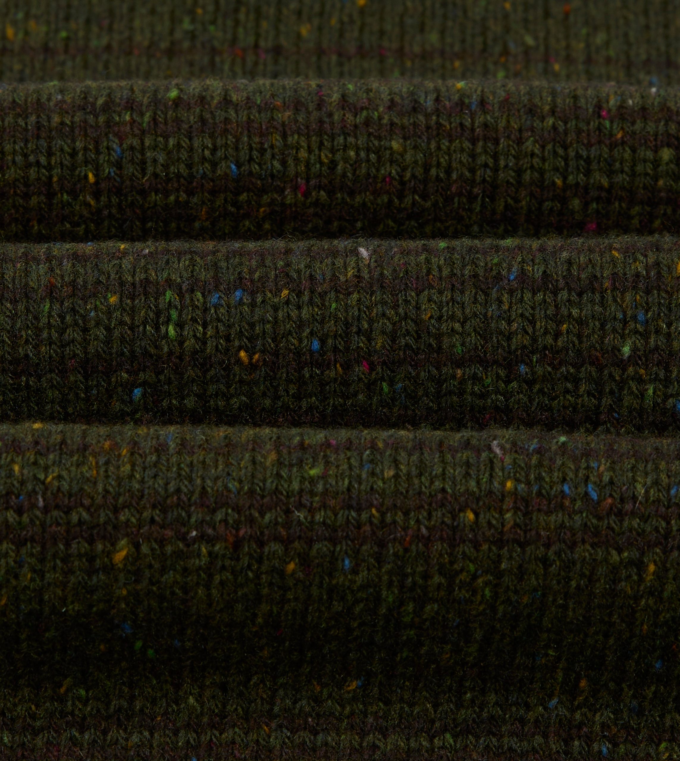 Drake's by A. Levine Olive Wool Jumper - Image 2