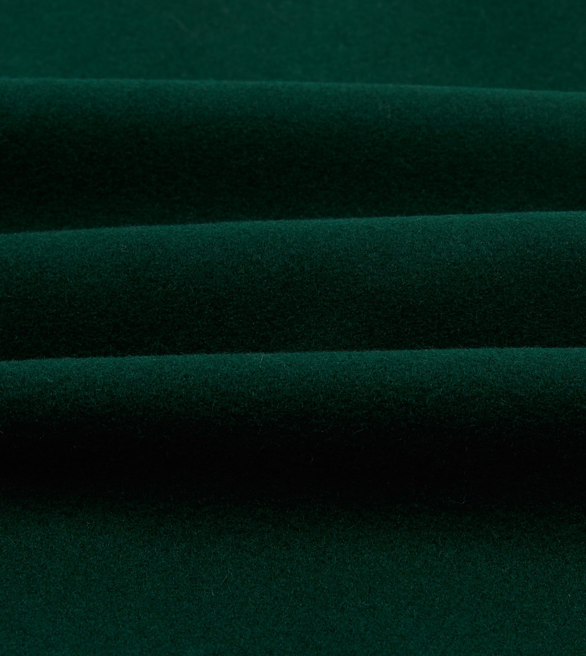 Green Wool Four-Pocket Camp Collar Work Shirt - Image 2