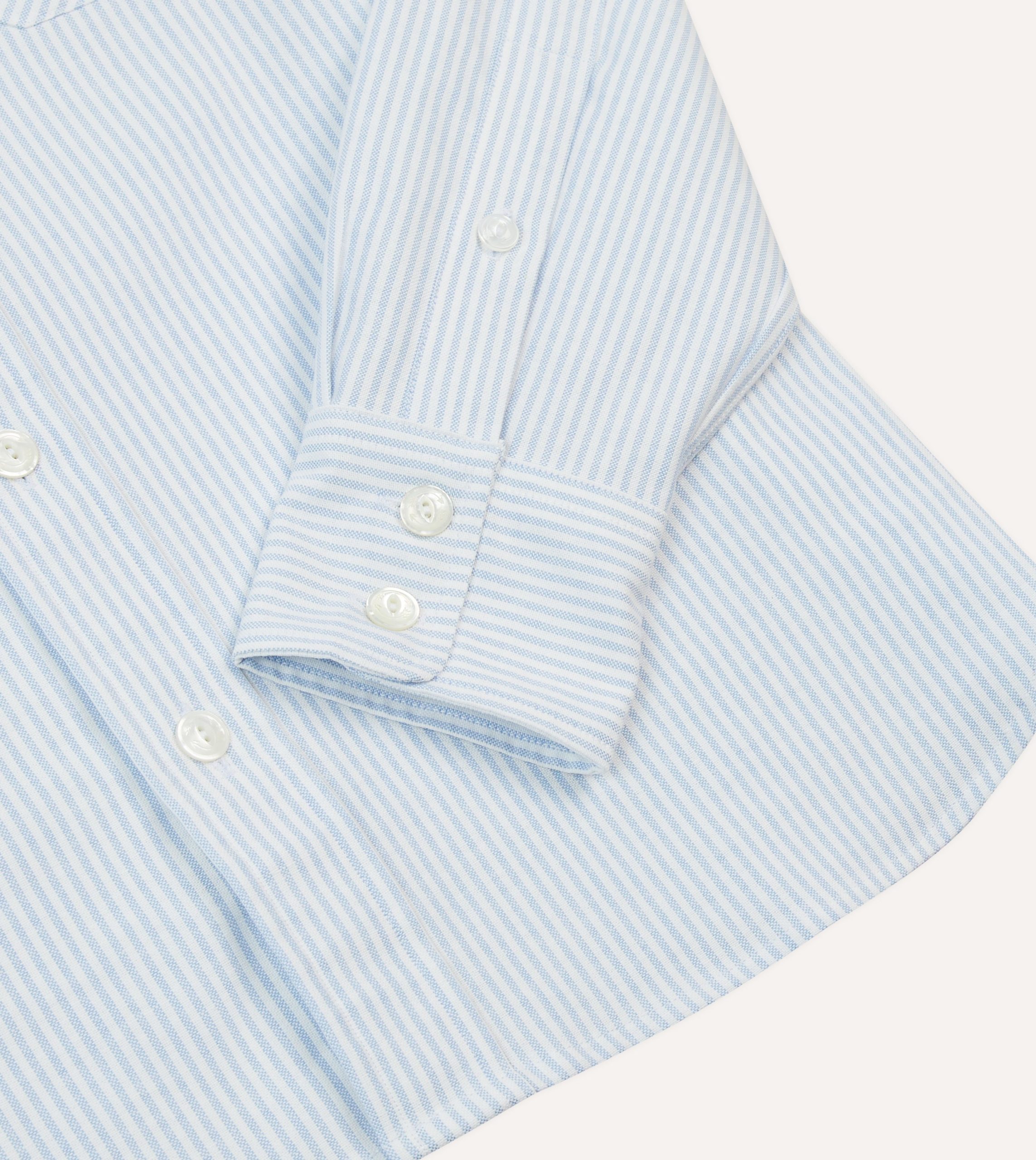 Multi Stripe Cotton Oxford Two-Pocket Western Fun Shirt - Image 5