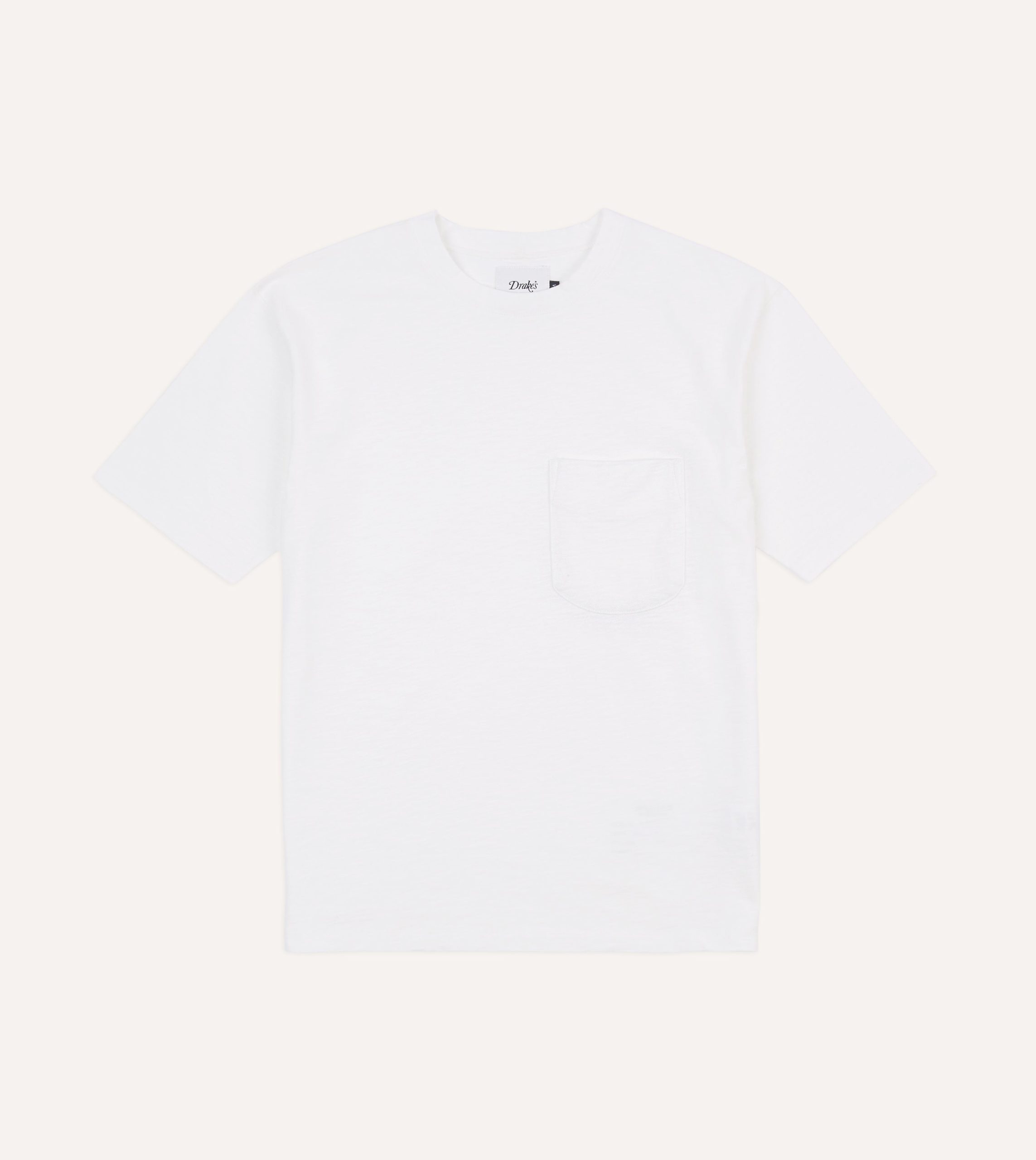 White Flam?? Cotton Crew Neck Hiking T-Shirt