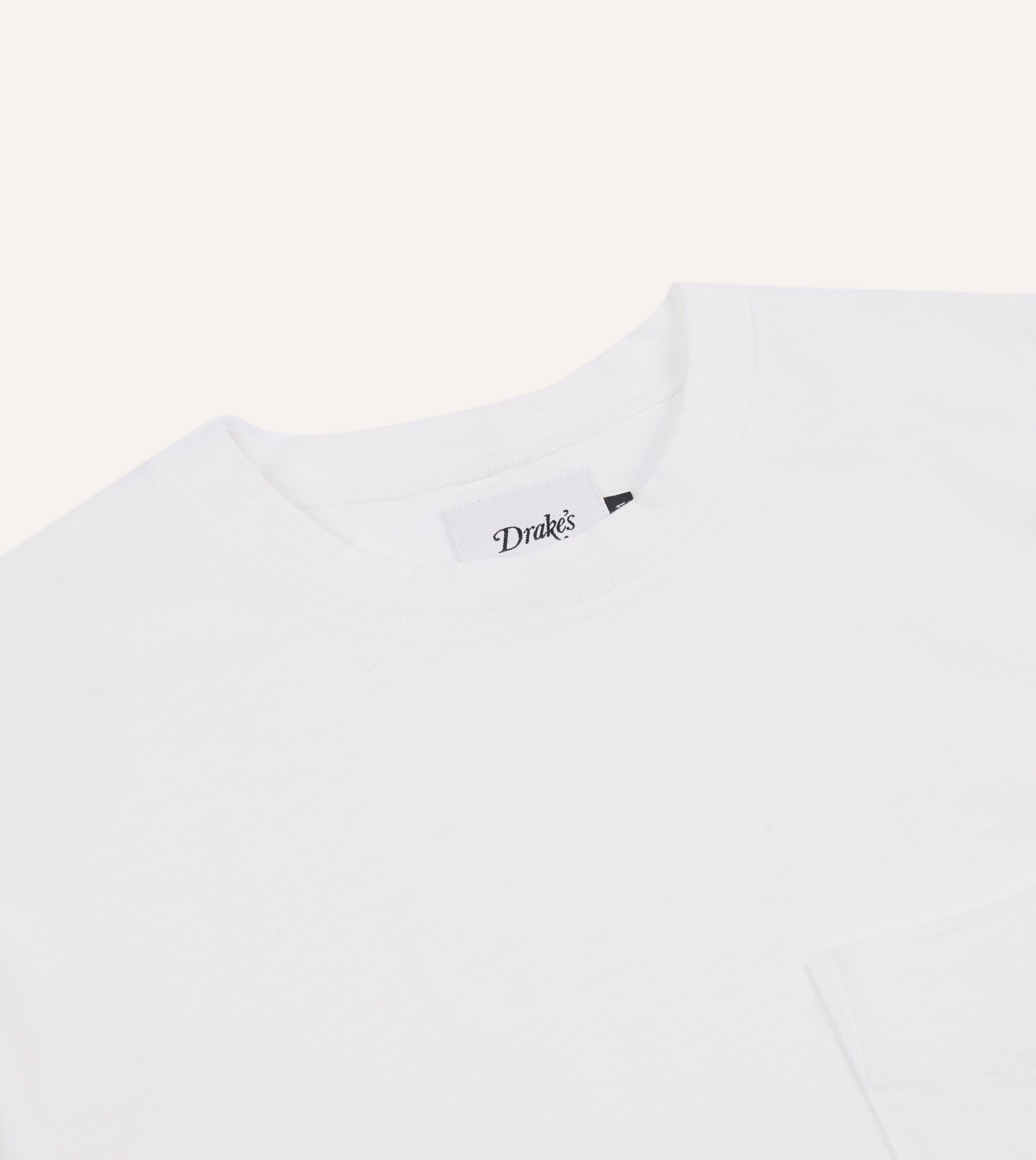 White Flam?? Cotton Crew Neck Hiking T-Shirt - Image 4