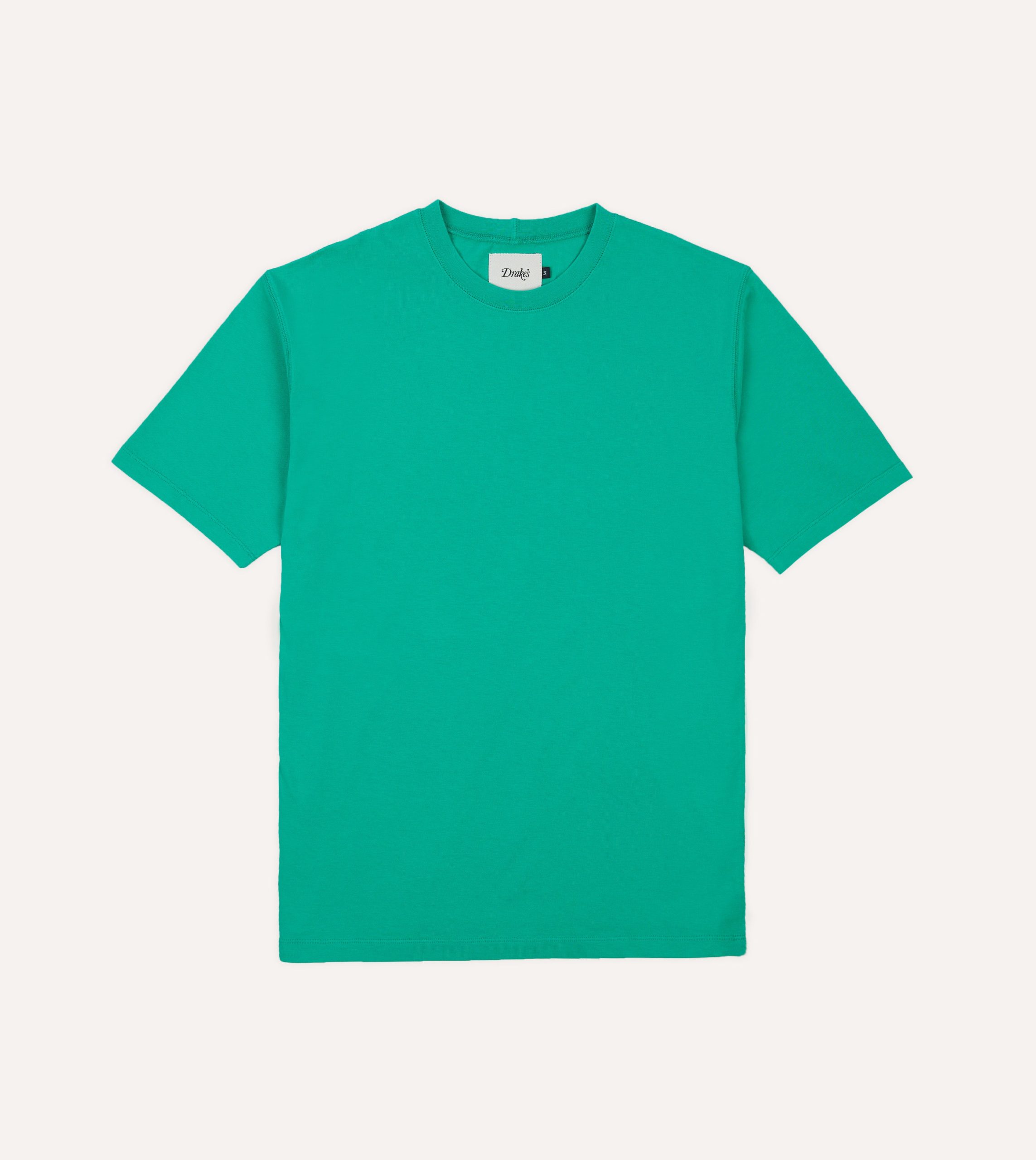 Antique Green Lightweight Cotton Crew Neck Hiking T-Shirt