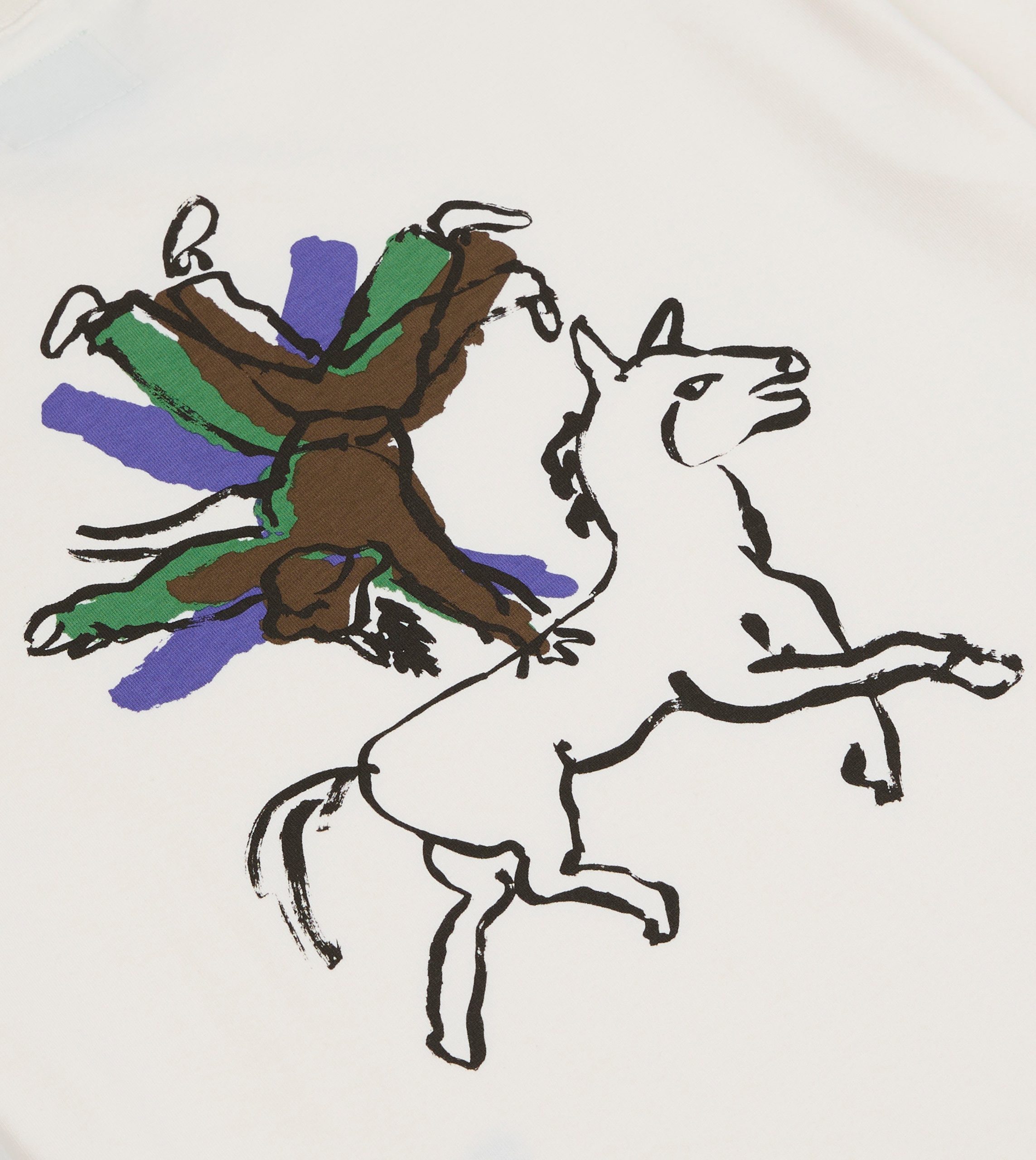 Drake's by A. Levine Vaulting Print Short-Sleeve Hiking T-Shirt - Image 6