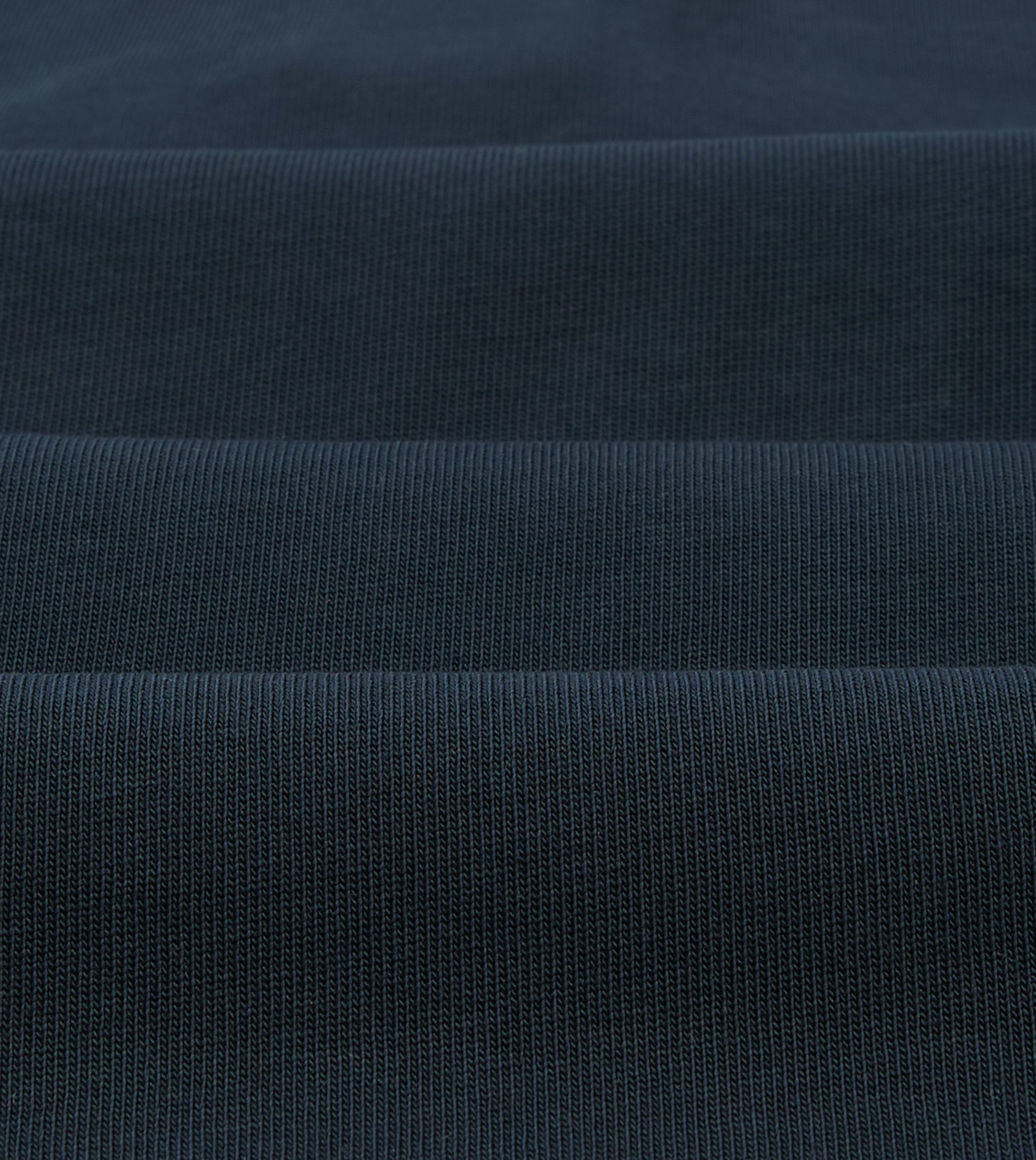 Navy Cotton Rugby Shirt - Image 2