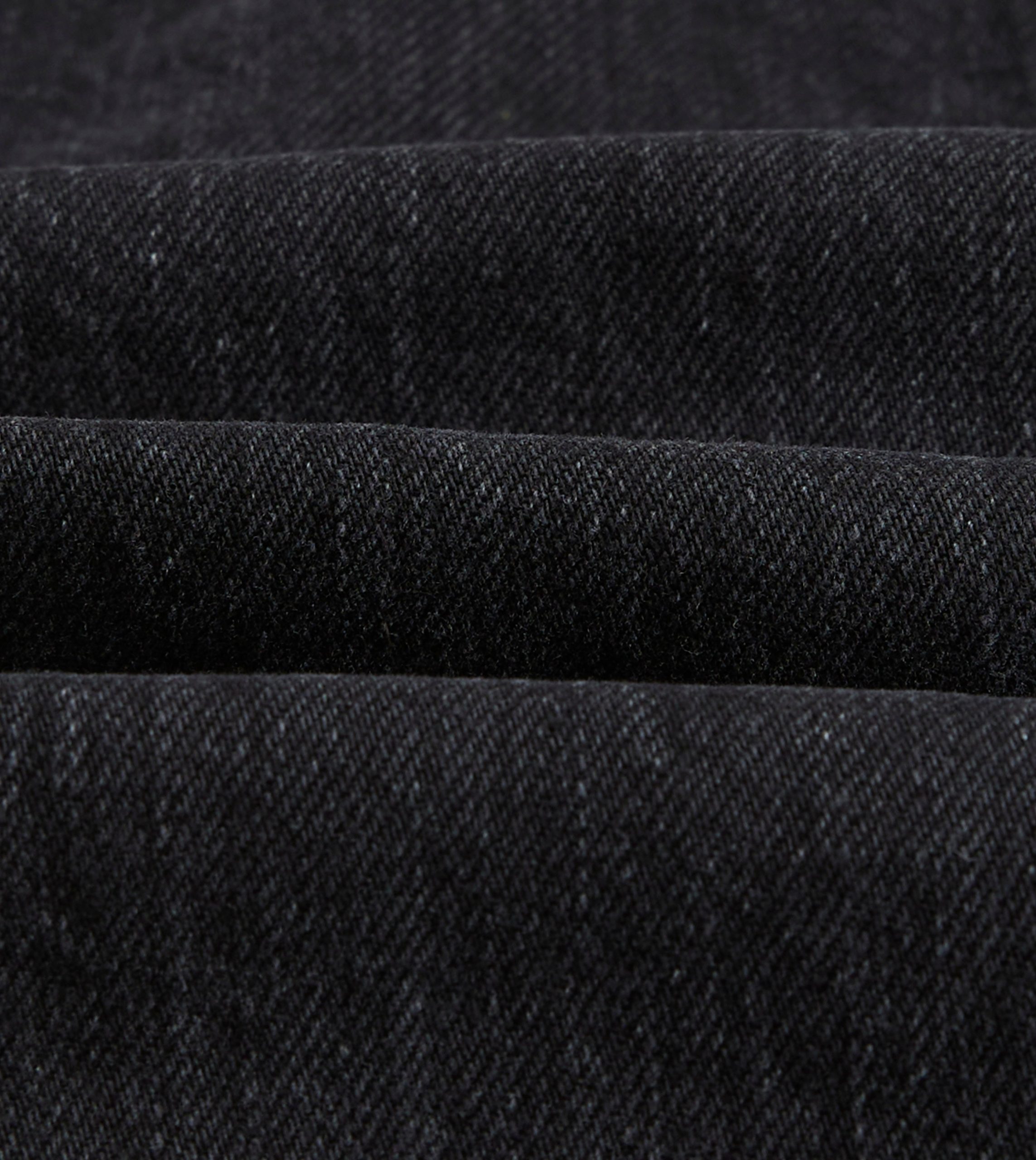 Charcoal 12.3oz Japanese Selvedge Denim Five-Pocket Jeans - Image 2
